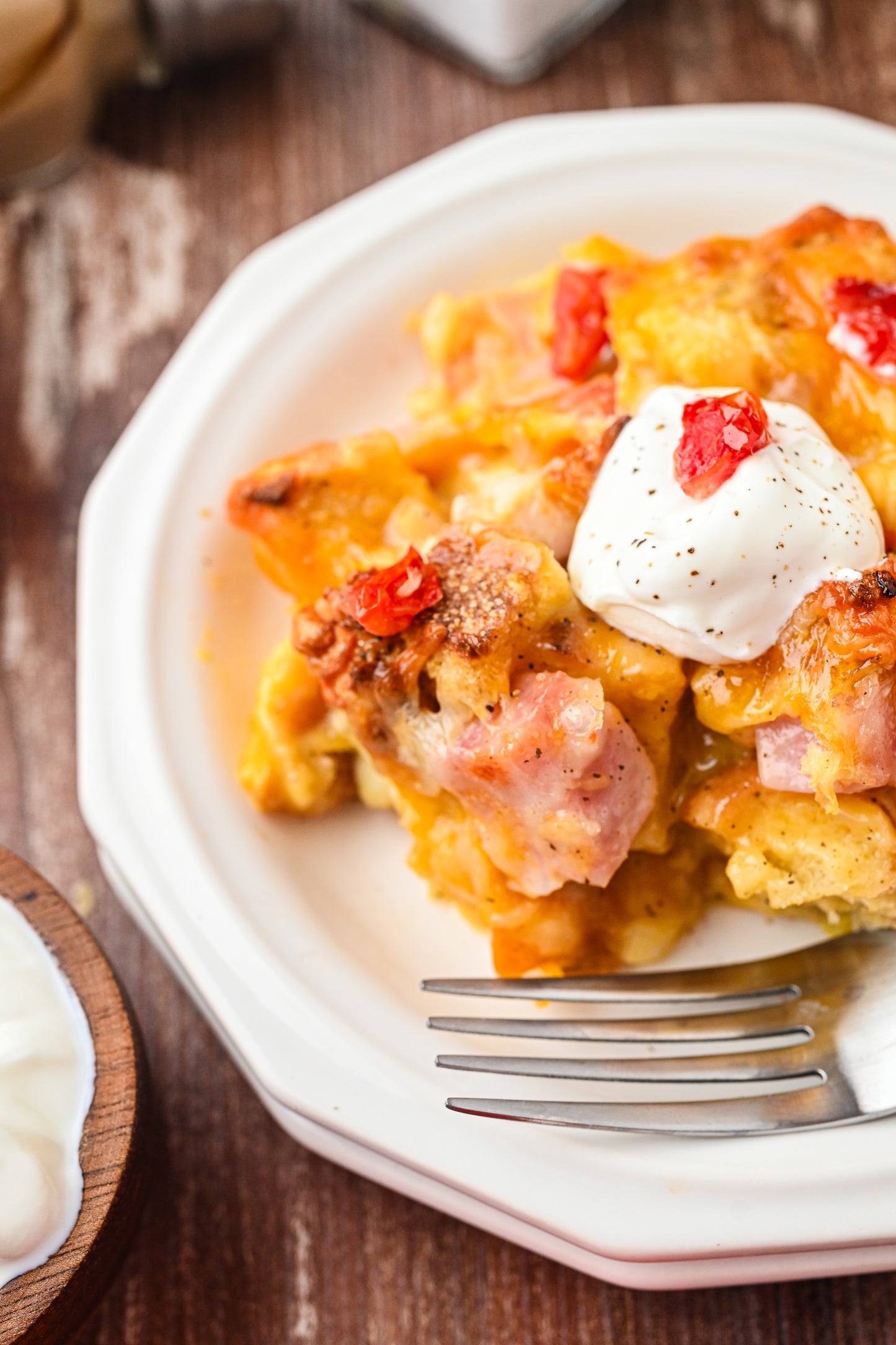 Ham and Cheese Egg Bake Exclusive