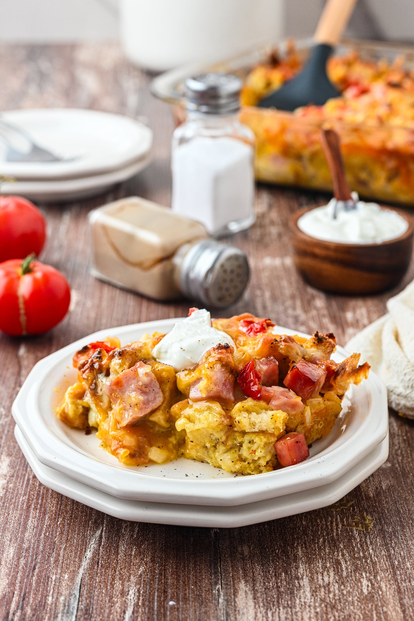 Ham and Cheese Egg Bake Exclusive