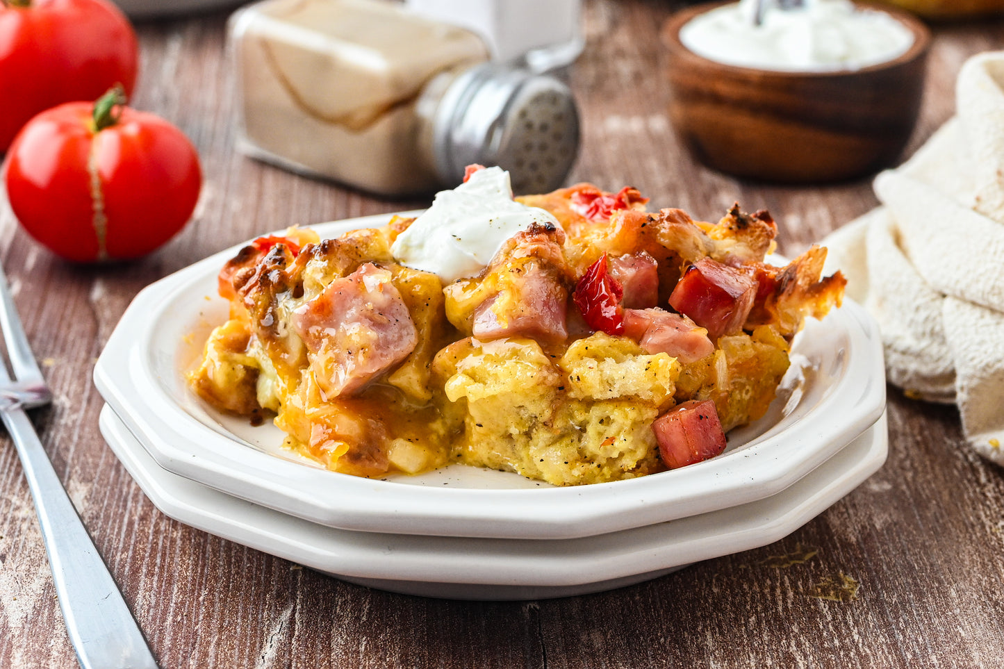 Ham and Cheese Egg Bake Exclusive