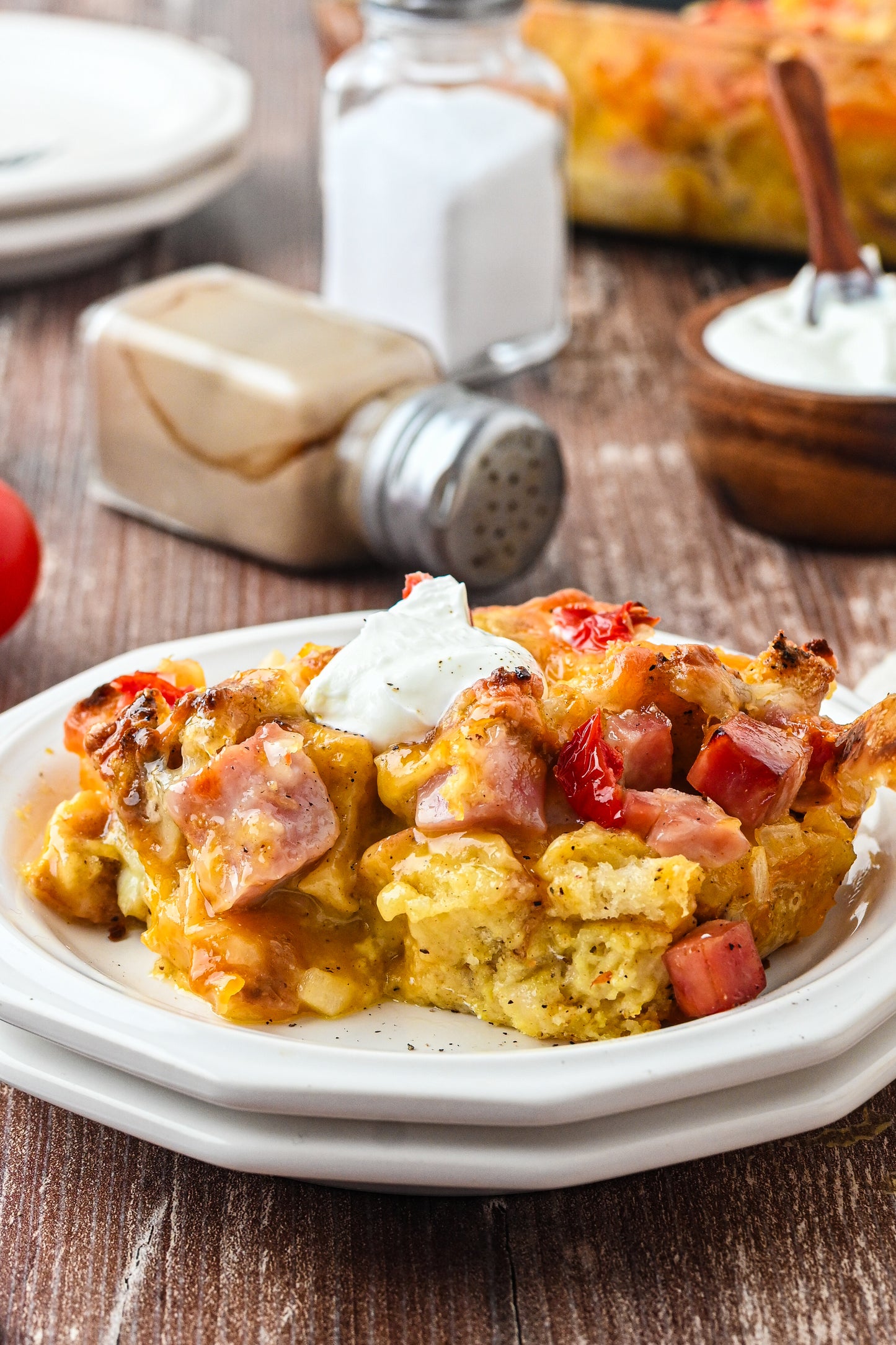 Ham and Cheese Egg Bake Exclusive