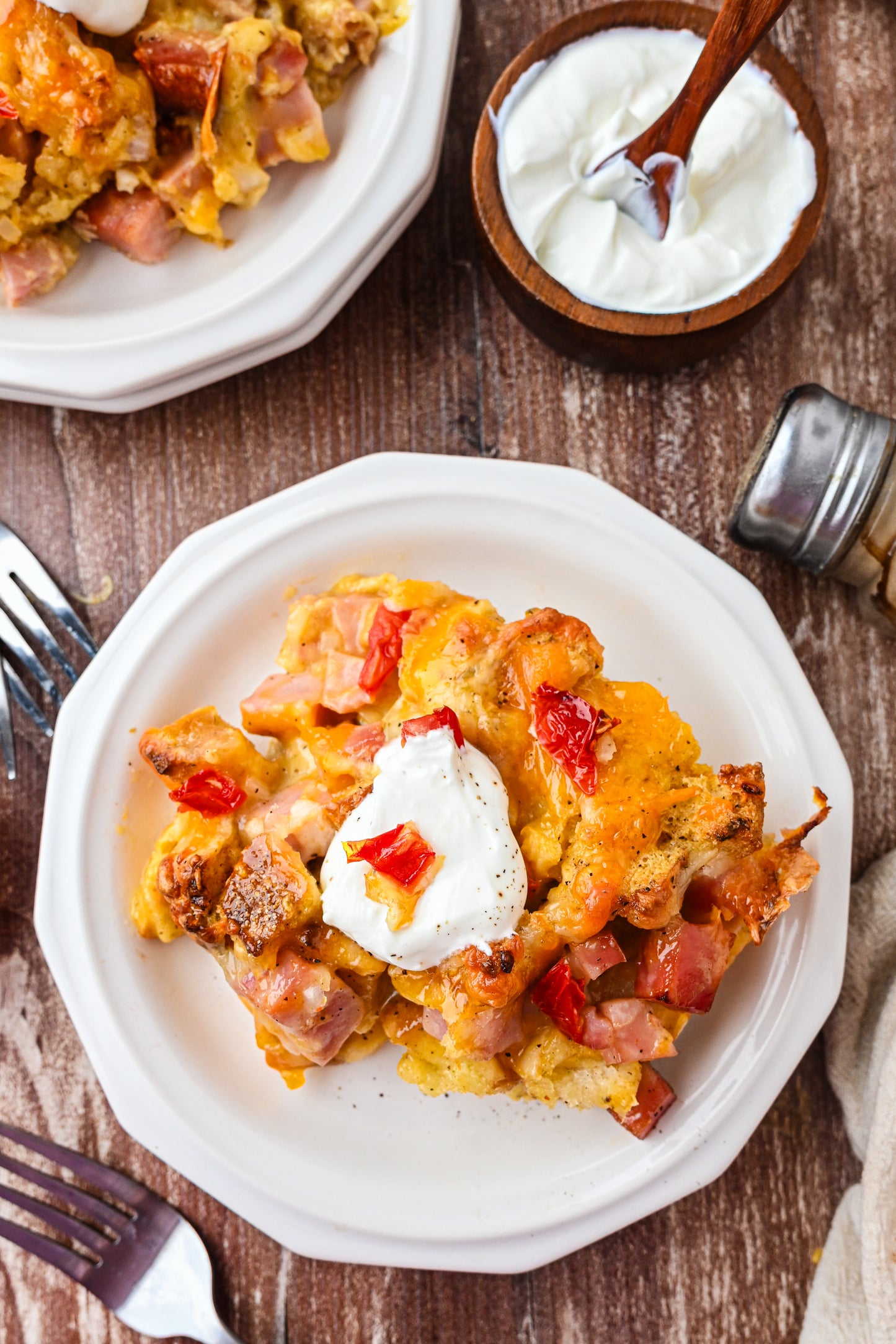 Ham and Cheese Egg Bake Exclusive