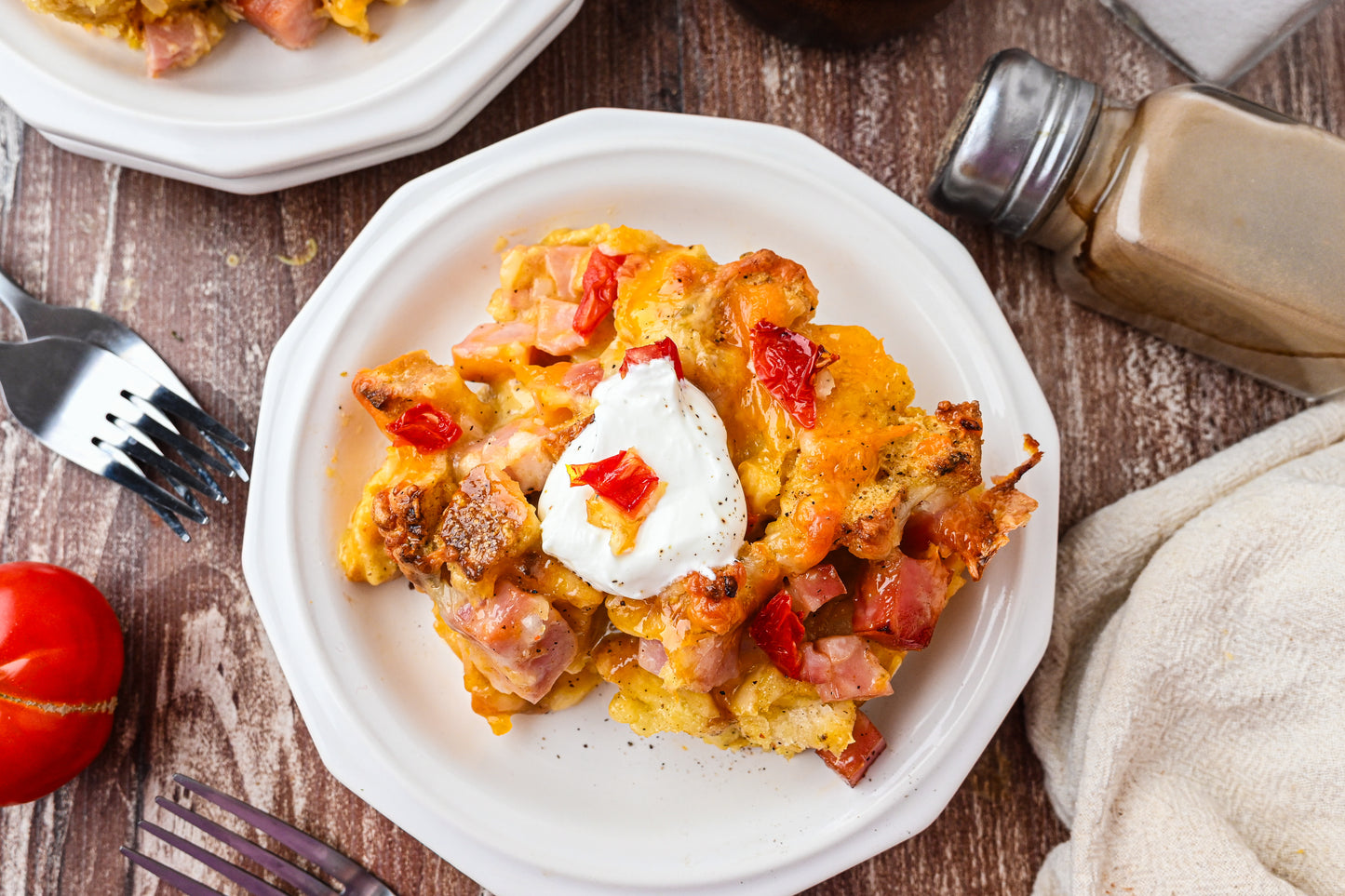 Ham and Cheese Egg Bake Exclusive