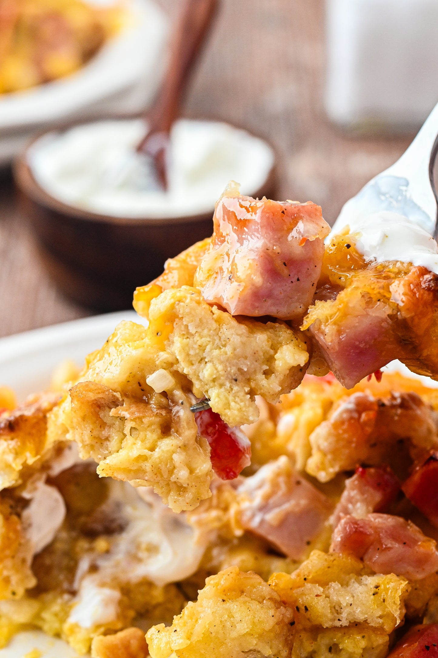 Ham and Cheese Egg Bake Exclusive