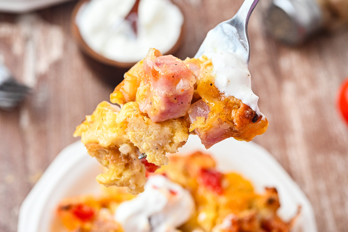 Ham and Cheese Egg Bake Exclusive