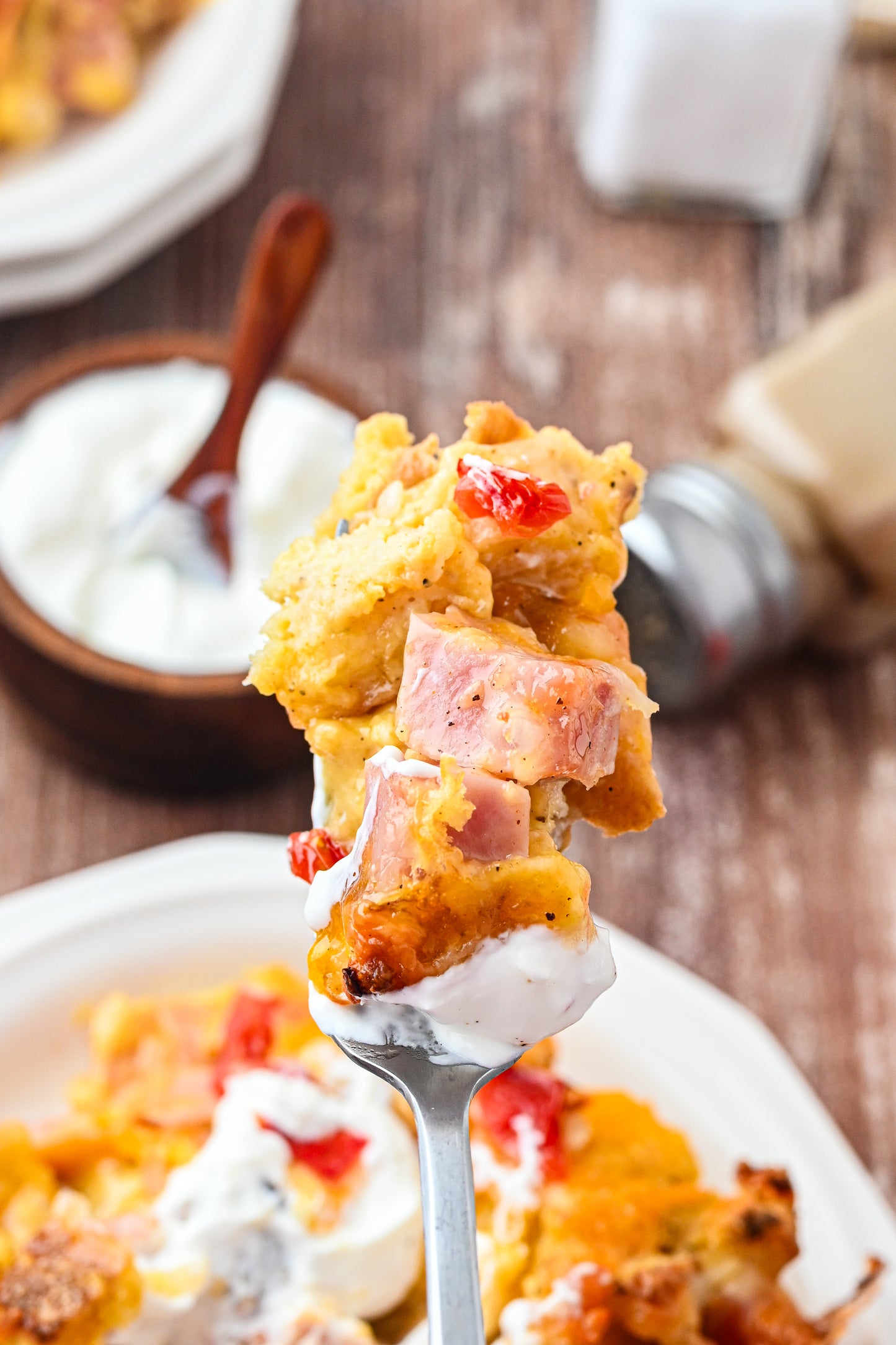 Ham and Cheese Egg Bake Exclusive