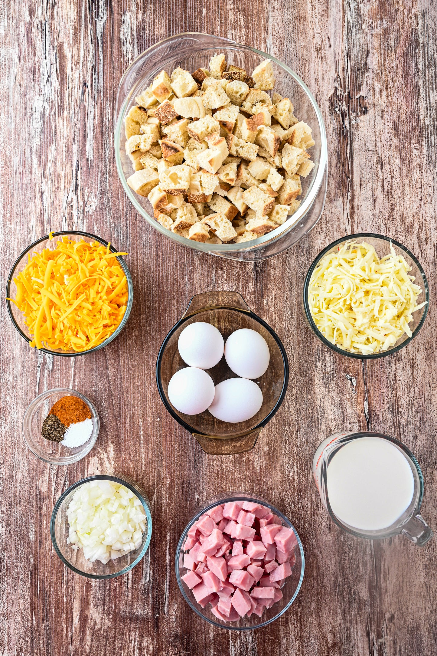 Ham and Cheese Egg Bake Exclusive