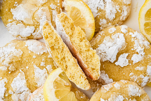 Lemon Crinkle Cookies Exclusive