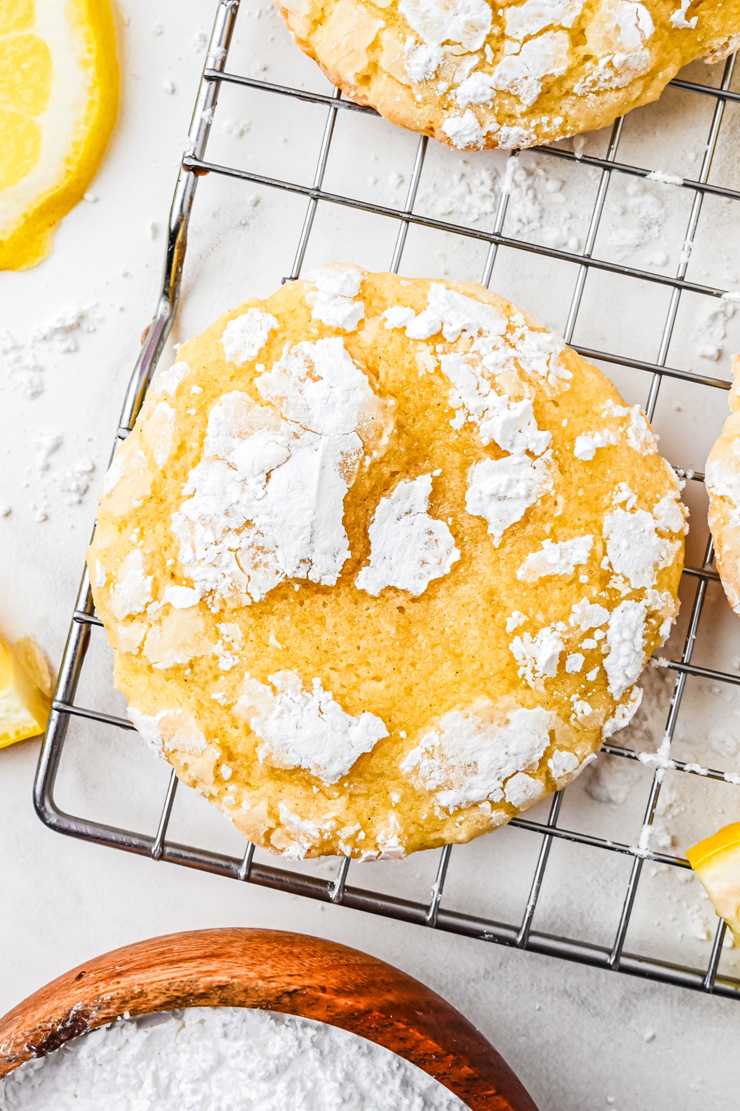 Lemon Crinkle Cookies Exclusive