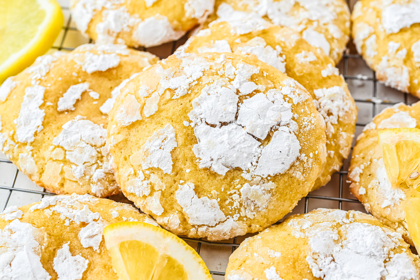Lemon Crinkle Cookies Exclusive