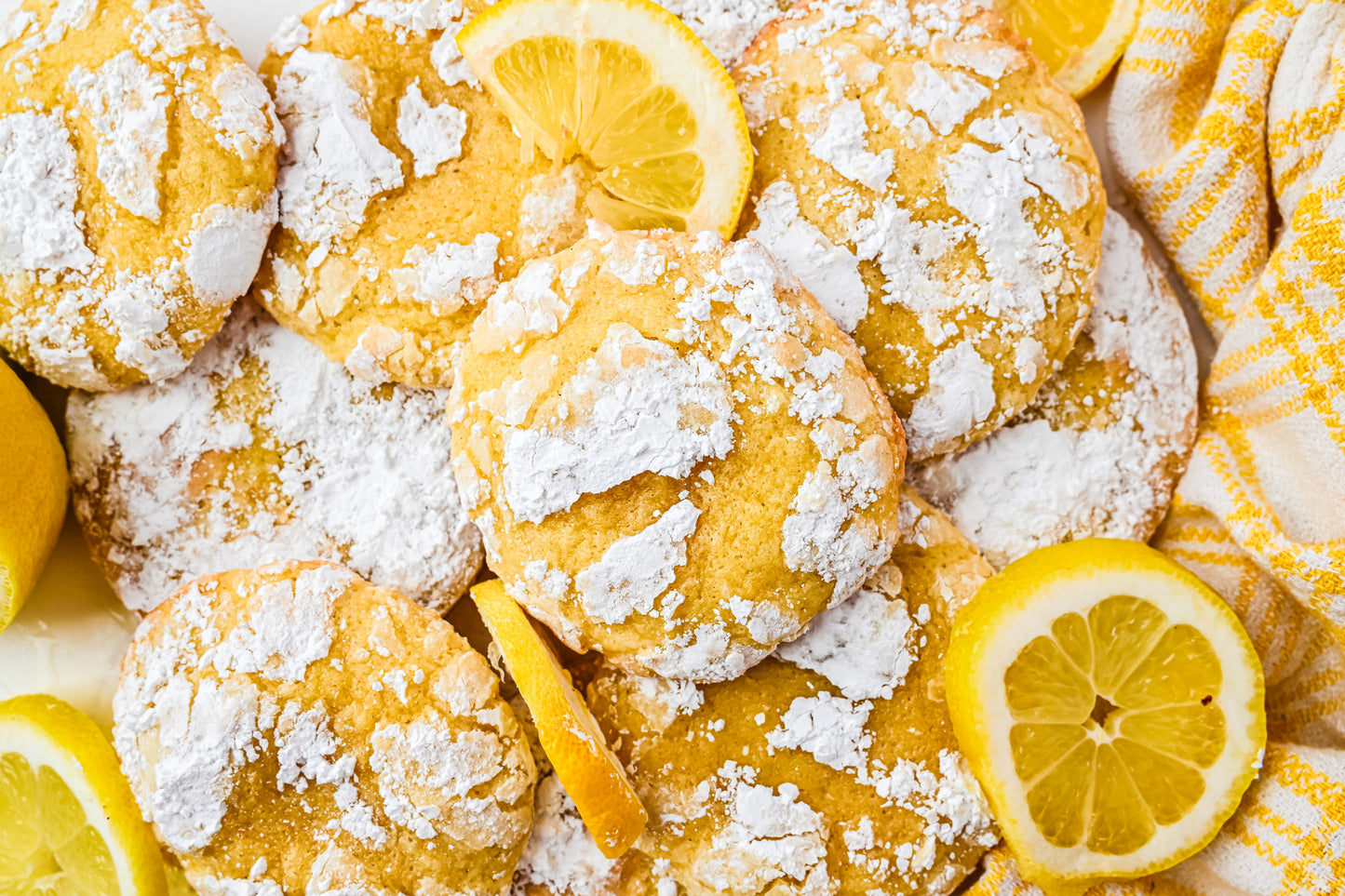 Lemon Crinkle Cookies Exclusive