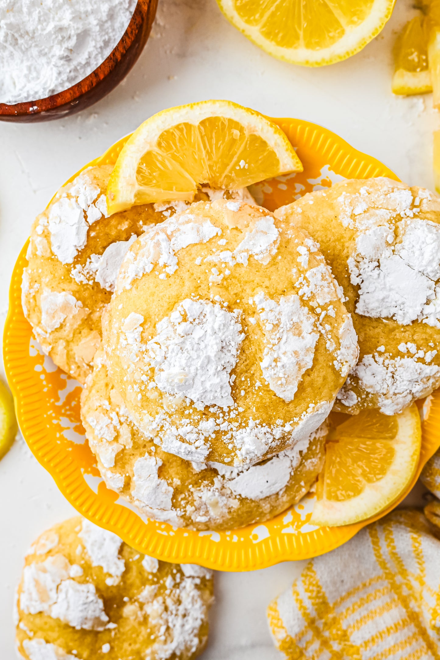Lemon Crinkle Cookies Exclusive