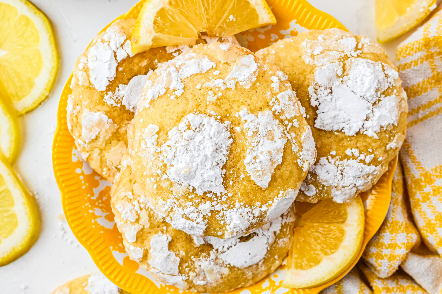 Lemon Crinkle Cookies Exclusive