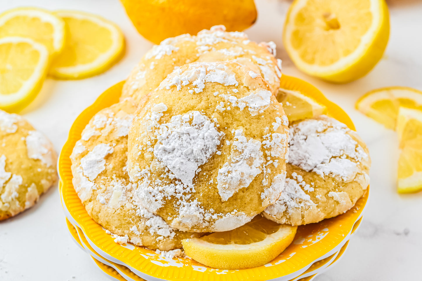 Lemon Crinkle Cookies Exclusive