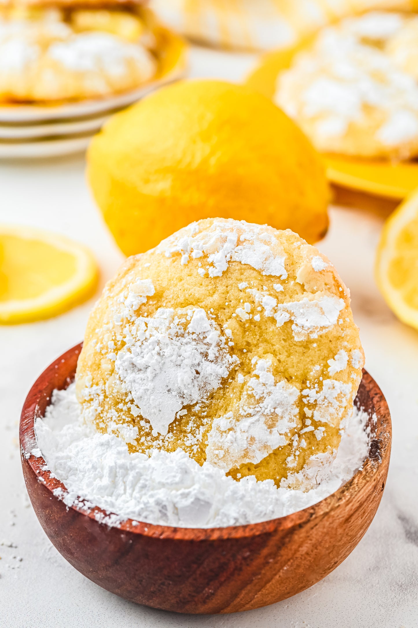 Lemon Crinkle Cookies Exclusive