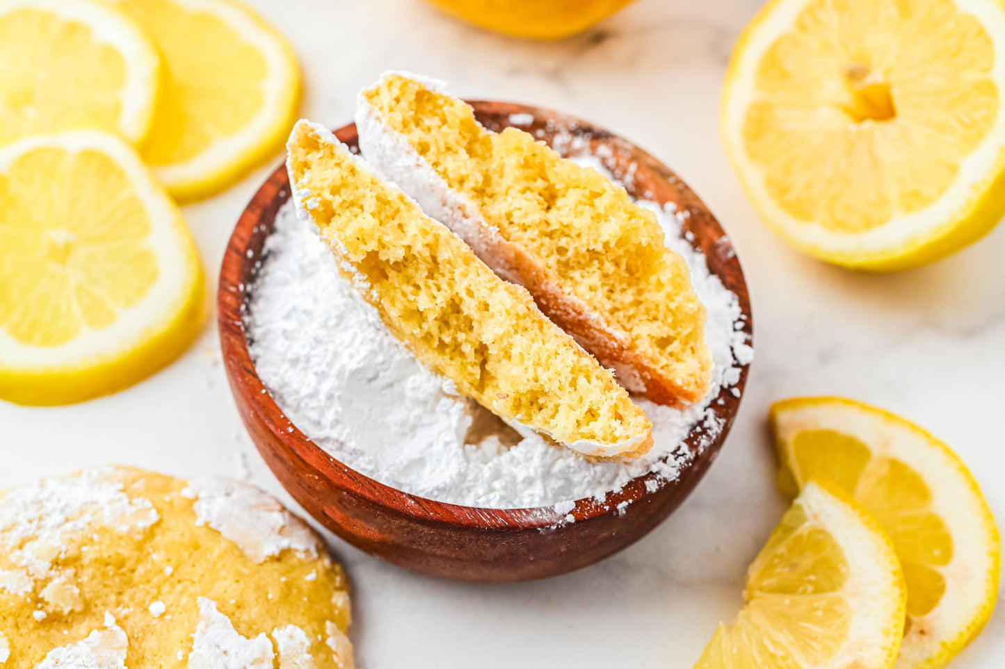 Lemon Crinkle Cookies Exclusive