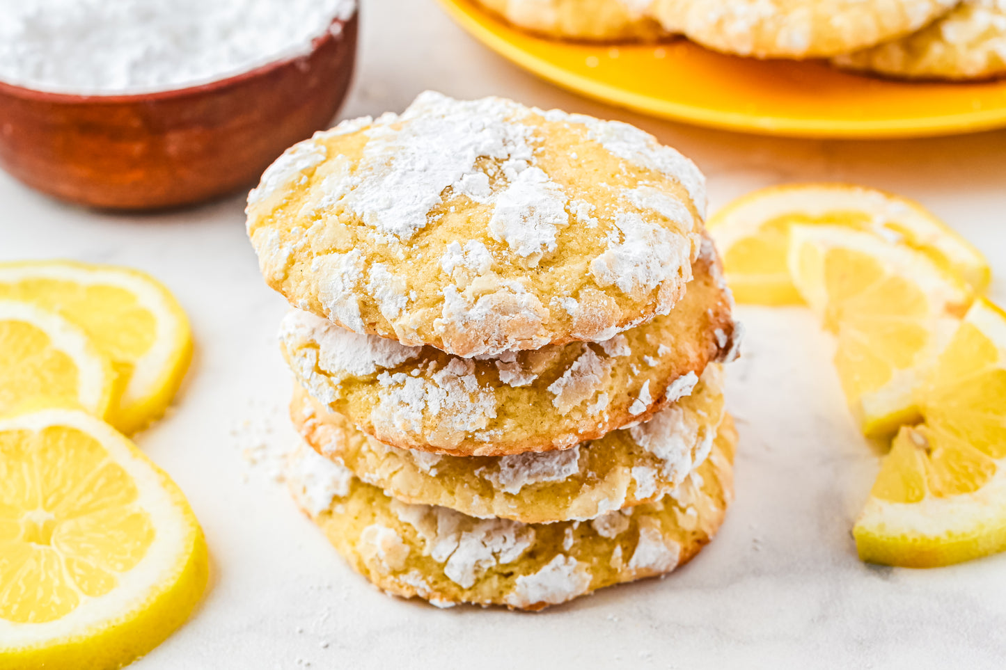 Lemon Crinkle Cookies Exclusive