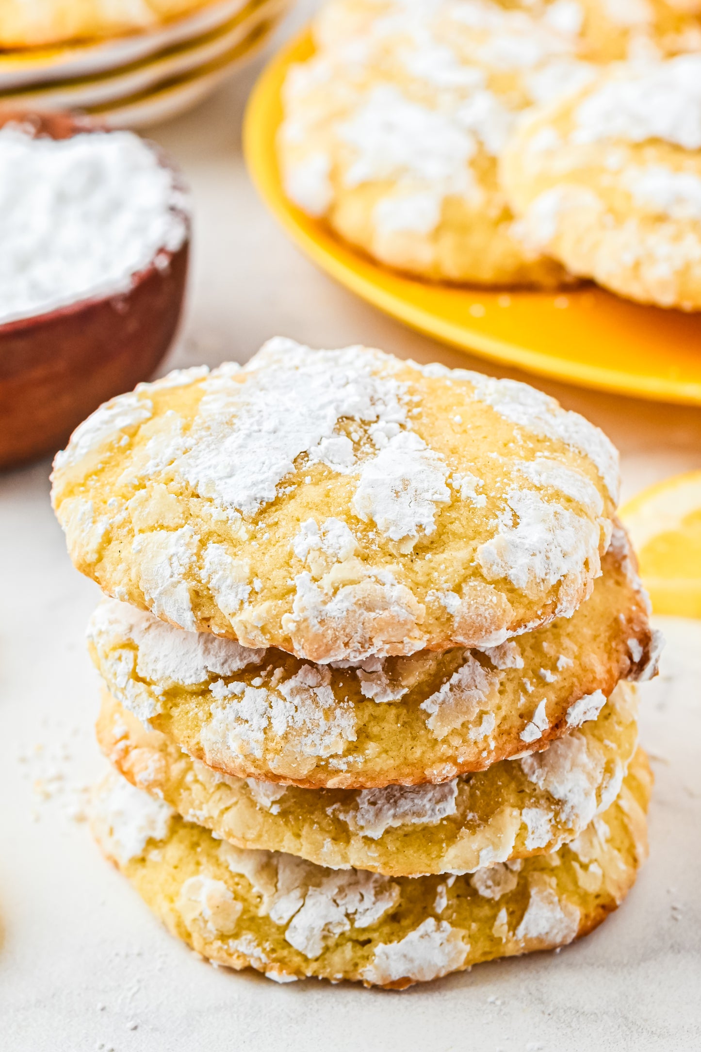 Lemon Crinkle Cookies Exclusive