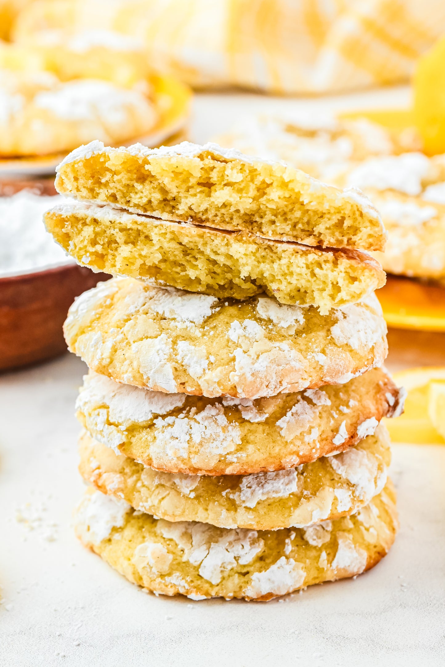 Lemon Crinkle Cookies Exclusive