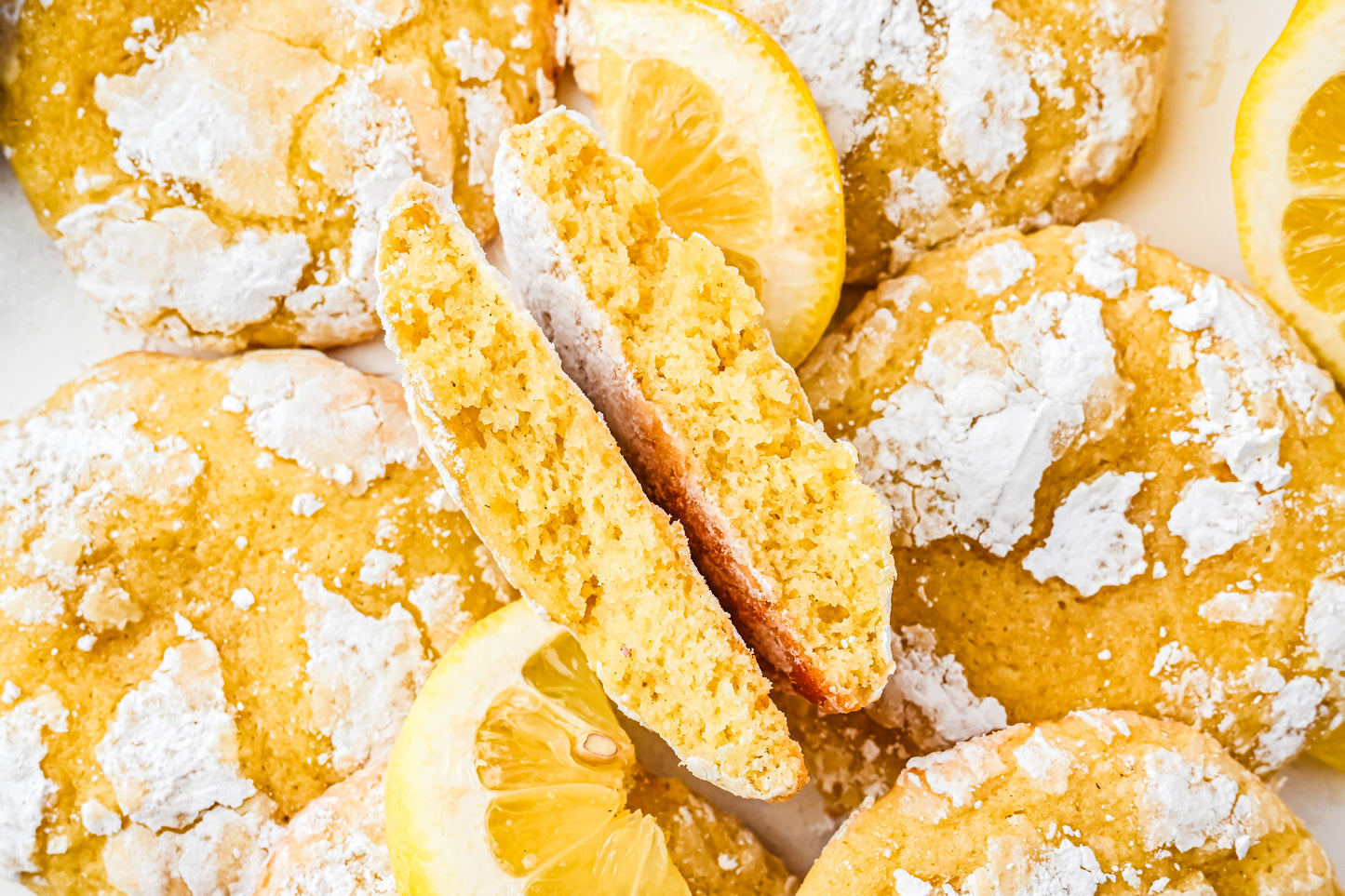 Lemon Crinkle Cookies Exclusive