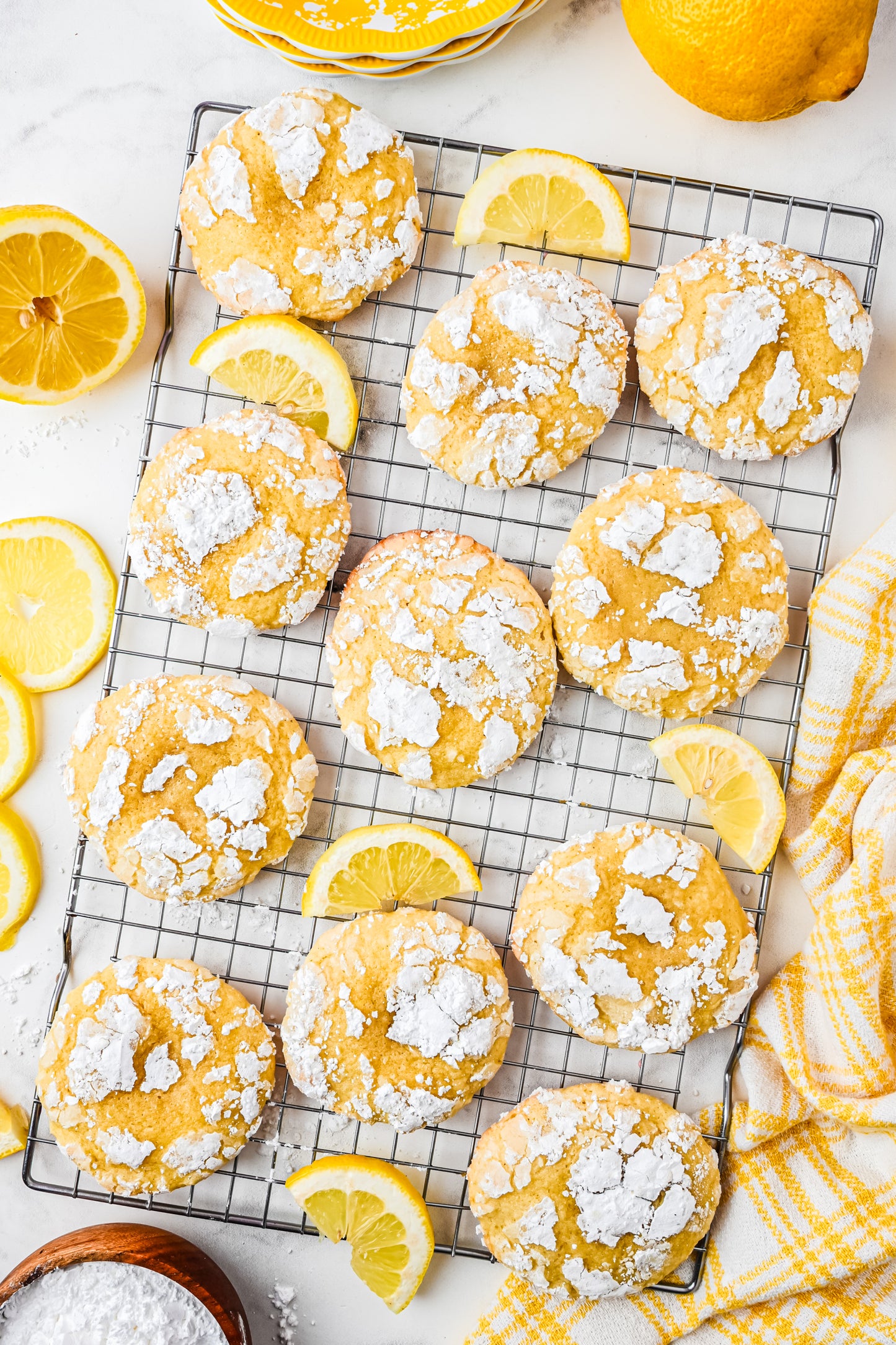 Lemon Crinkle Cookies Exclusive