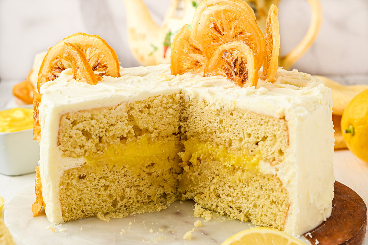 Lemon Curd Cake Exclusive