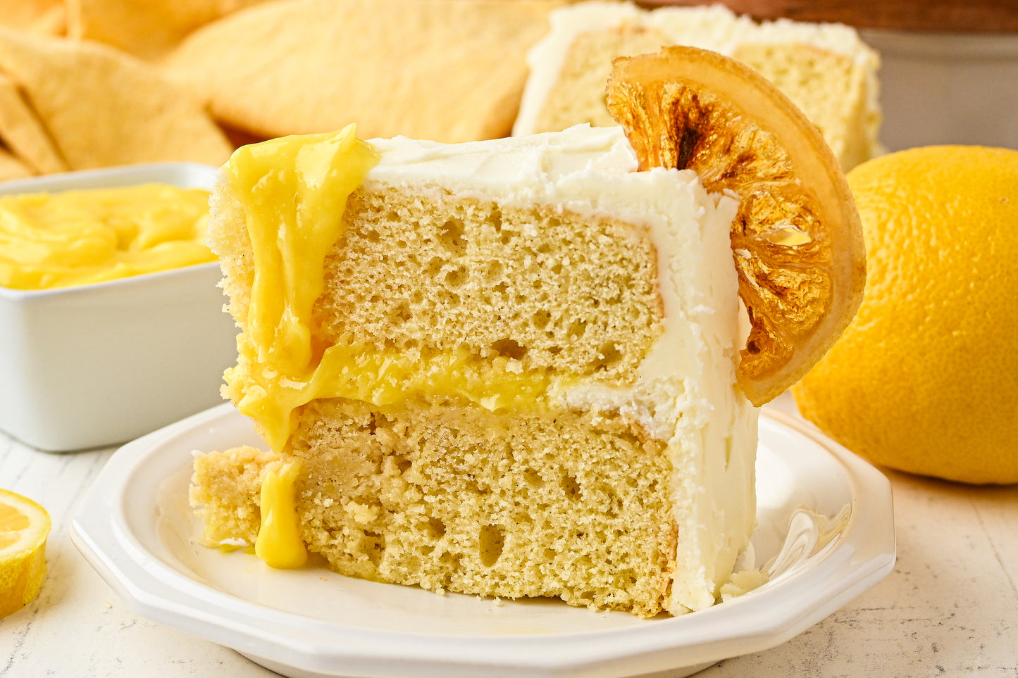 Lemon Curd Cake Exclusive