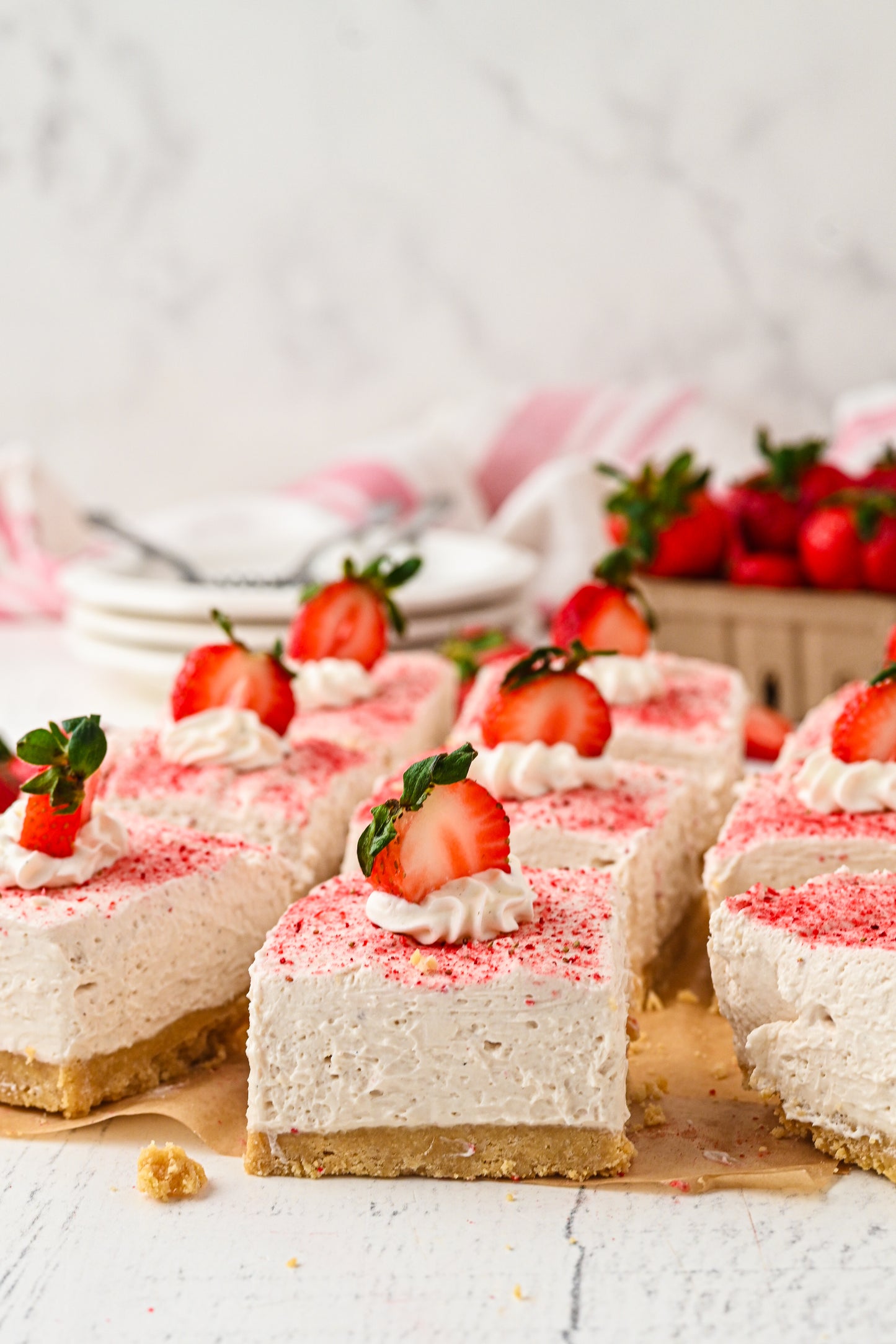 No Bake Strawberry Cheesecake Exclusive