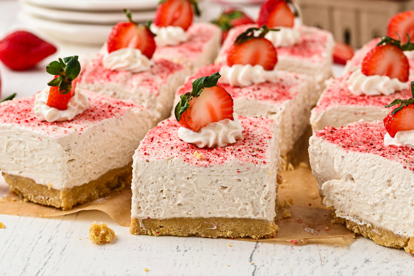 No Bake Strawberry Cheesecake Exclusive