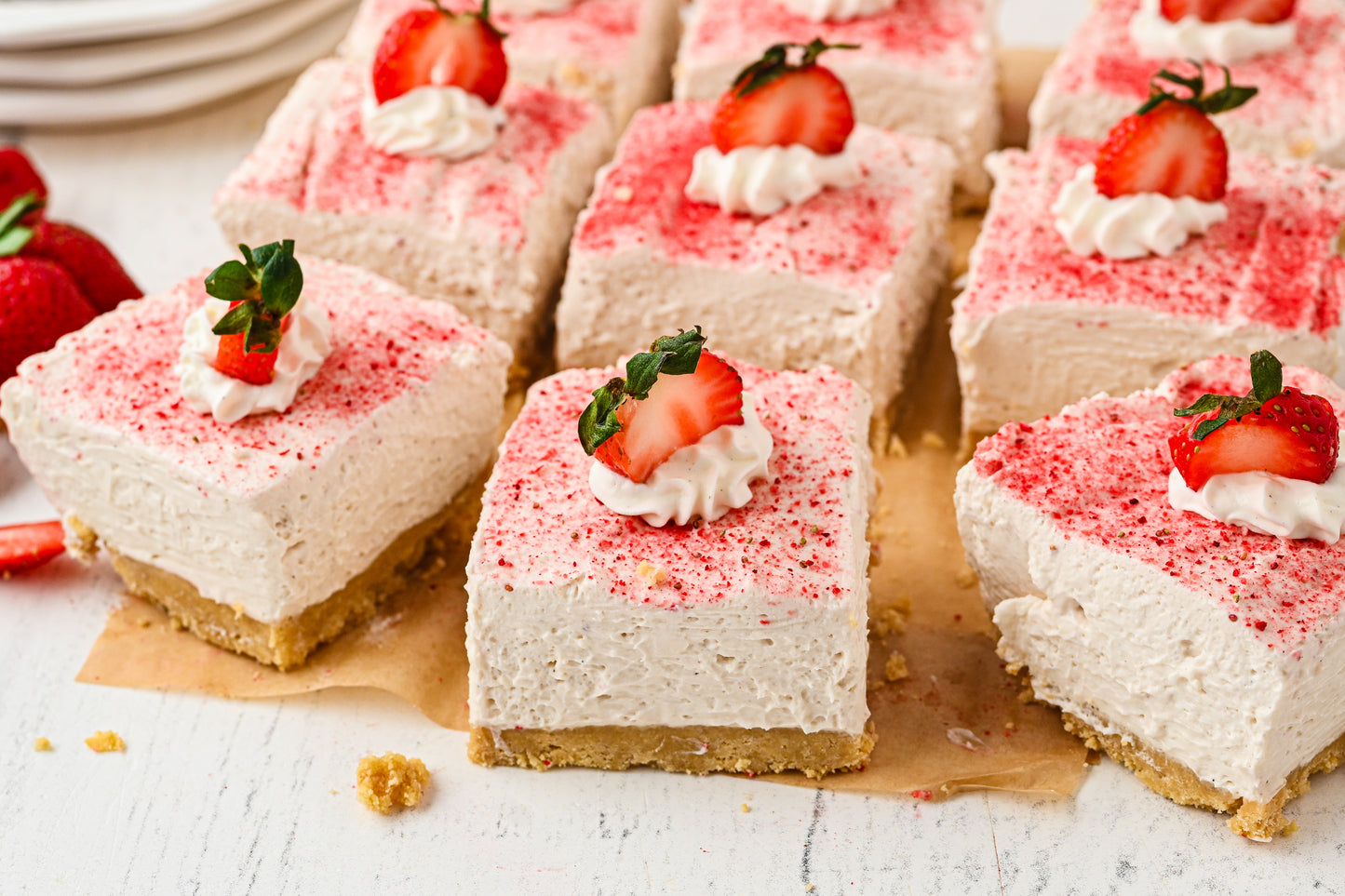 No Bake Strawberry Cheesecake Exclusive