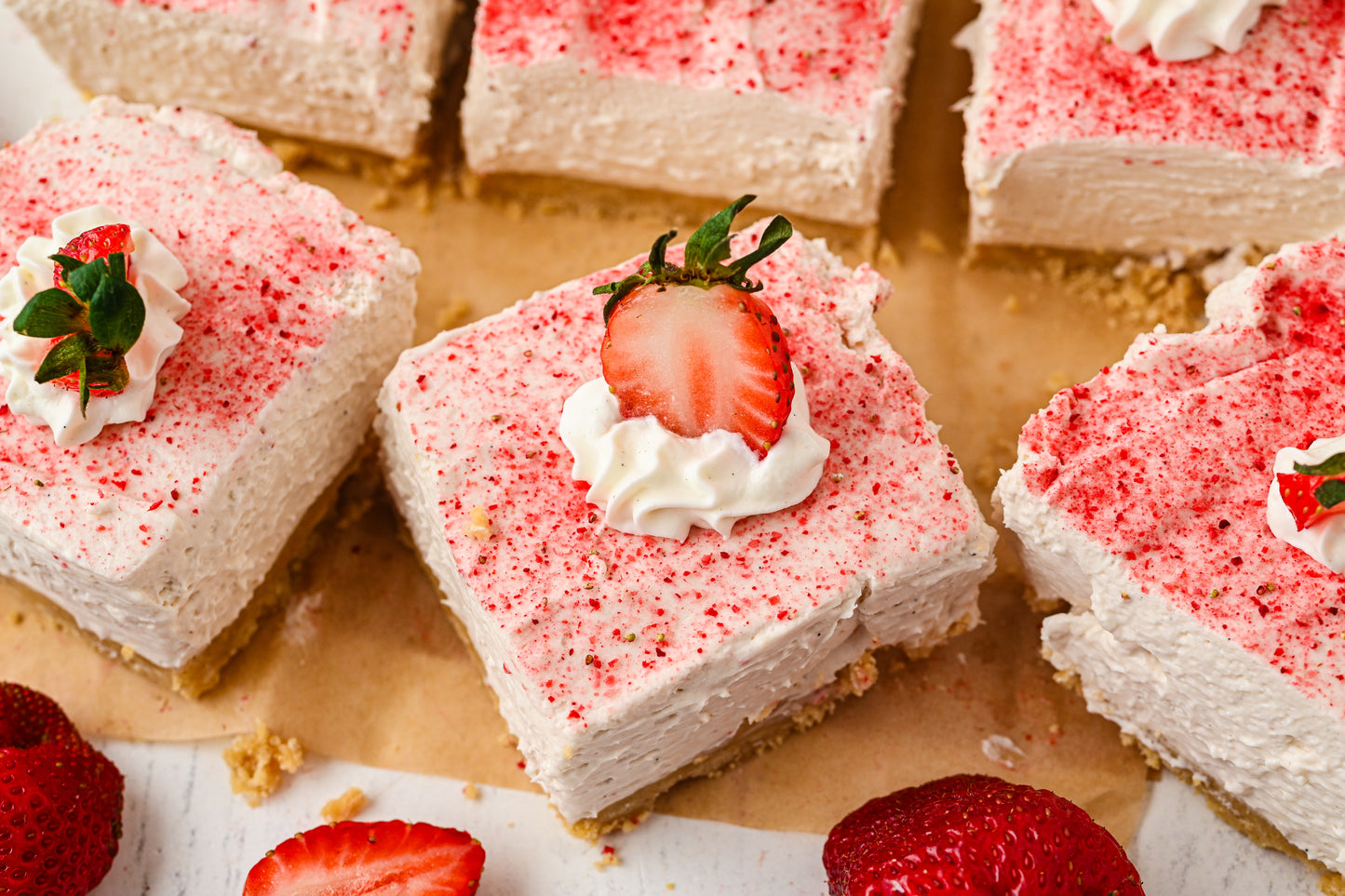 No Bake Strawberry Cheesecake Exclusive