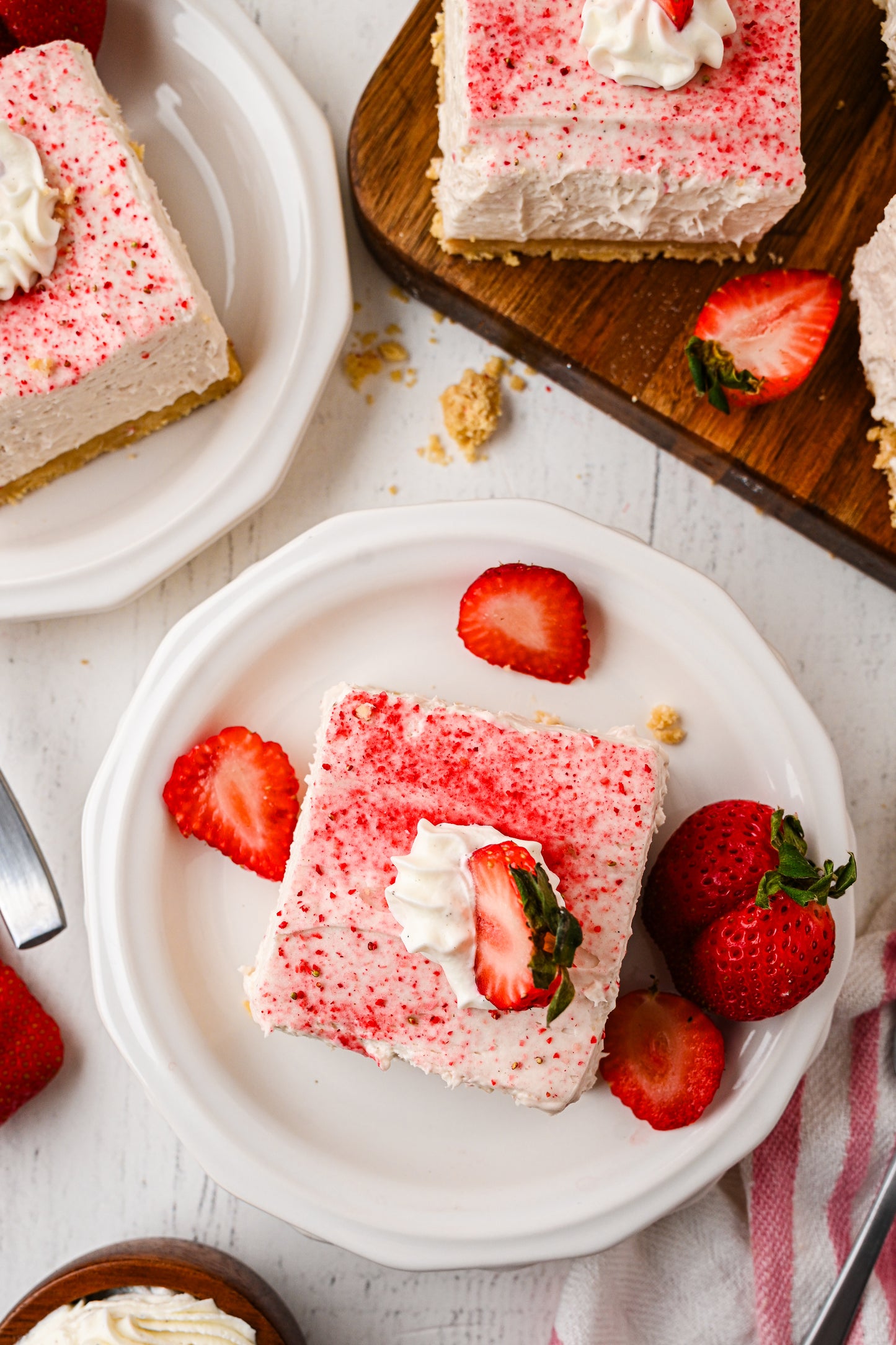 No Bake Strawberry Cheesecake Exclusive