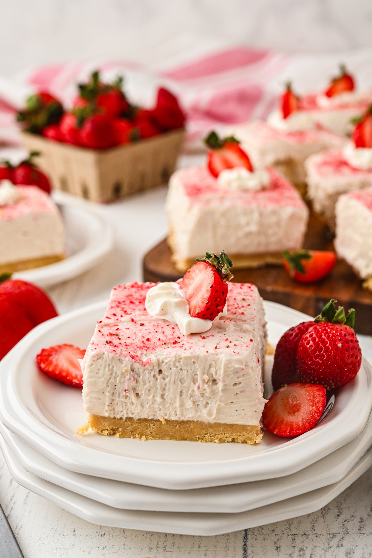 No Bake Strawberry Cheesecake Exclusive