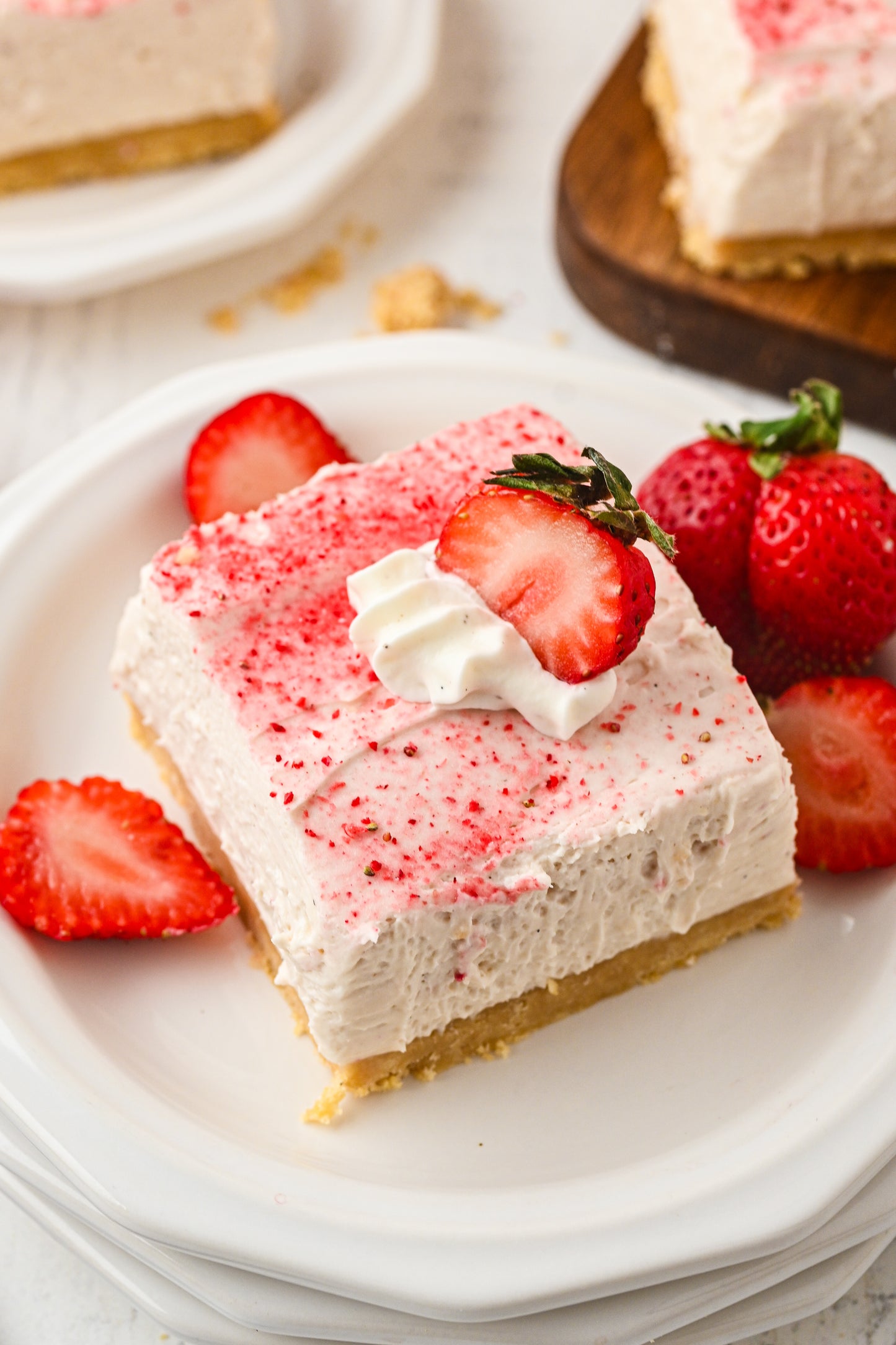 No Bake Strawberry Cheesecake Exclusive