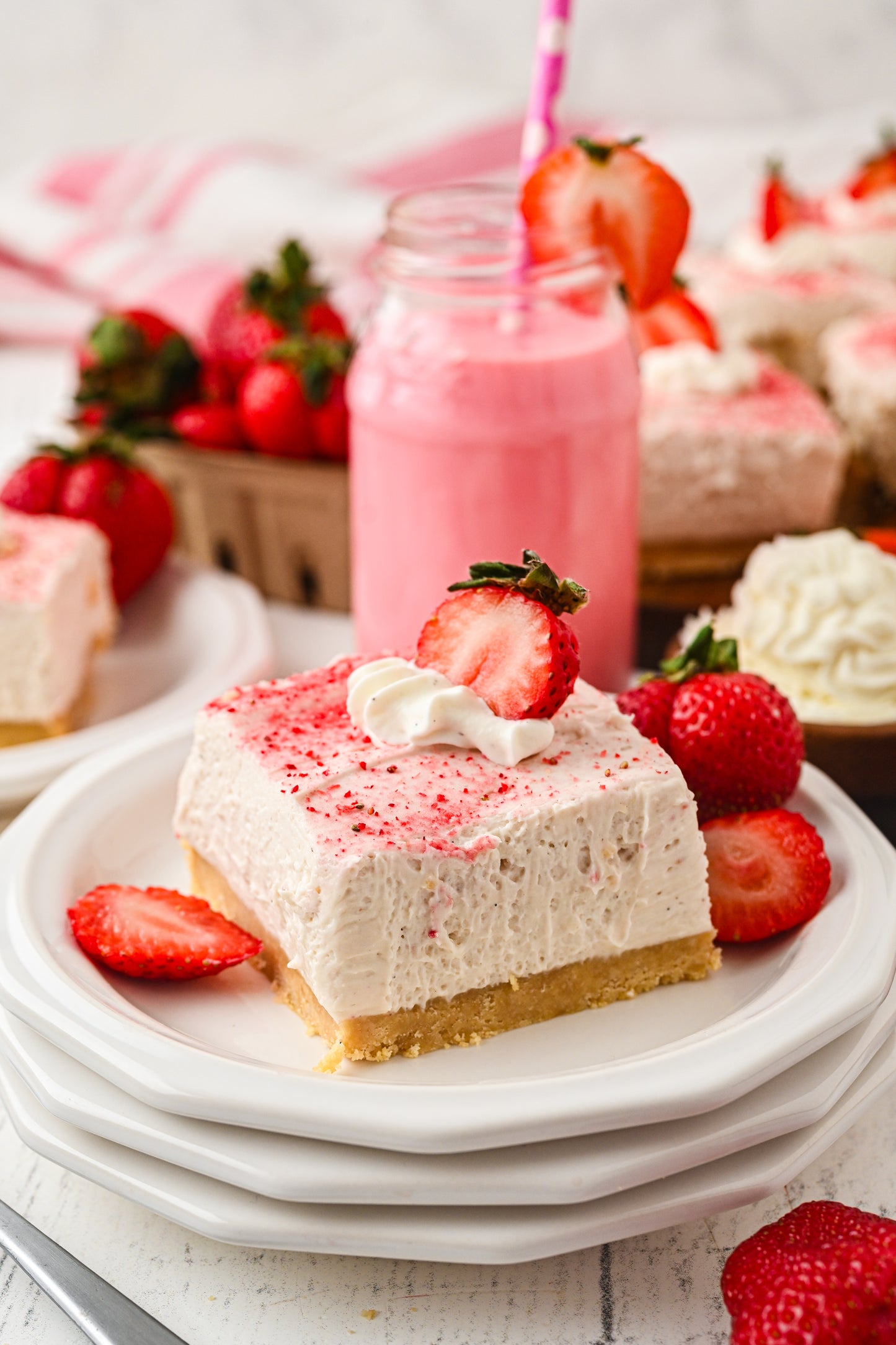 No Bake Strawberry Cheesecake Exclusive