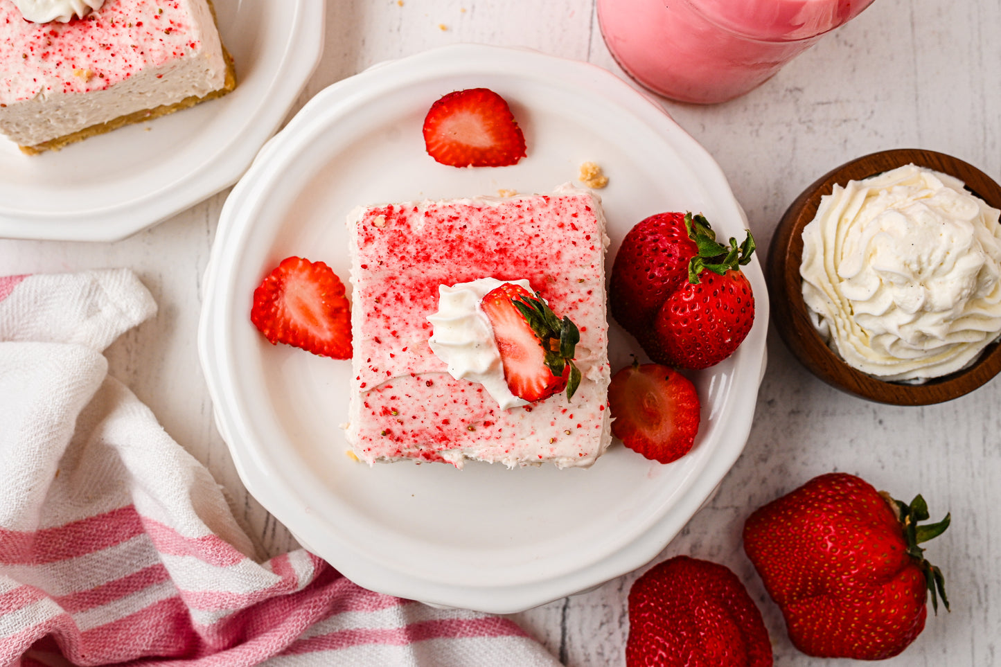 No Bake Strawberry Cheesecake Exclusive