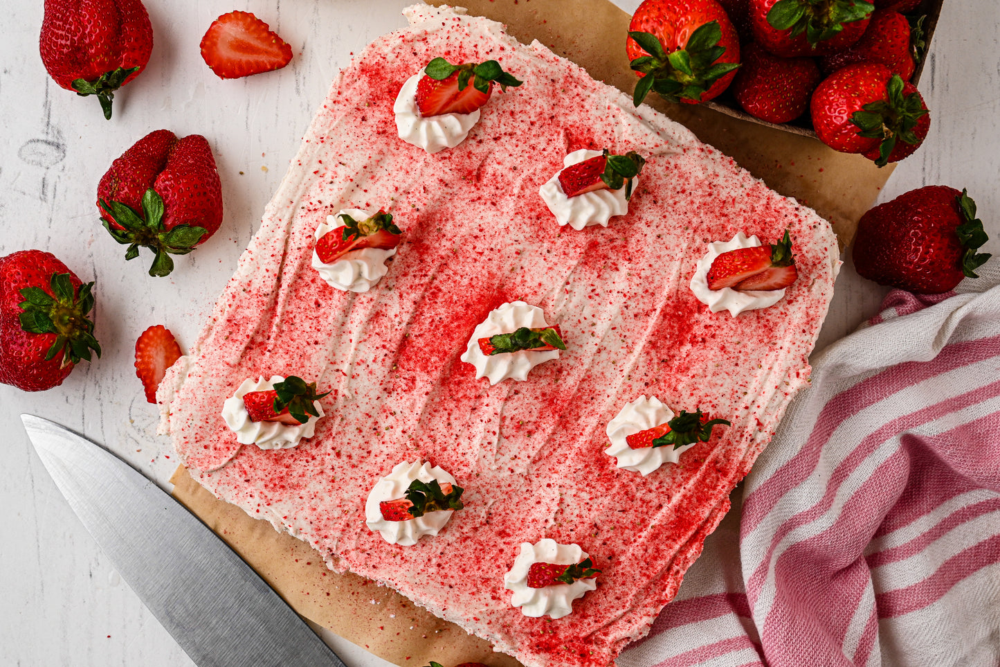 No Bake Strawberry Cheesecake Exclusive