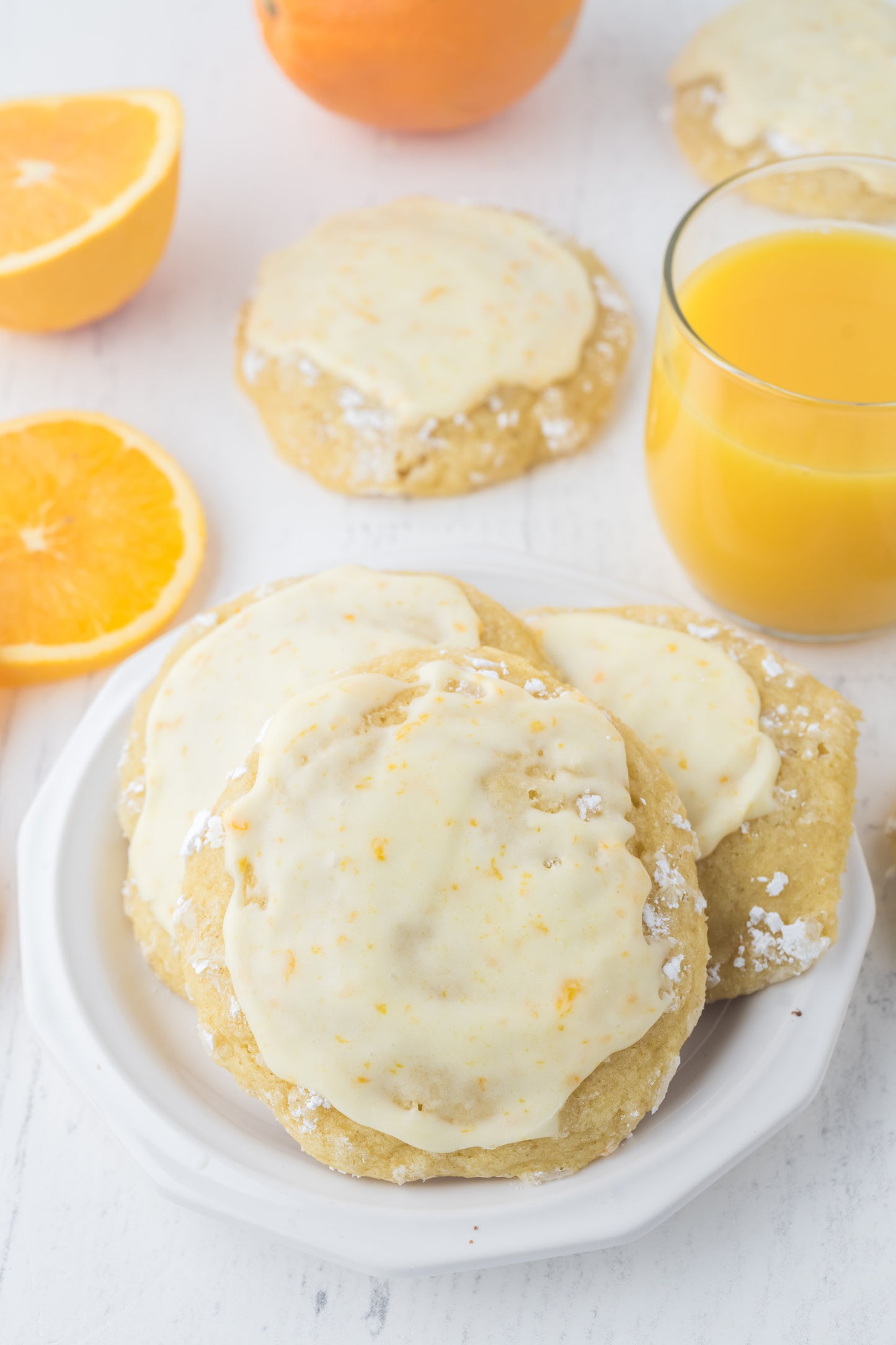 Orange Creamsicle Cookies