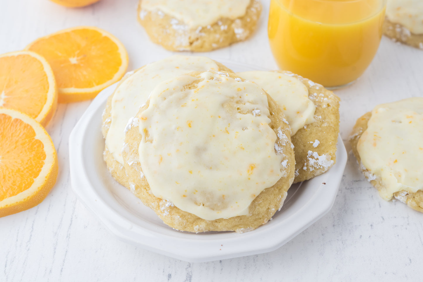 Orange Creamsicle Cookies