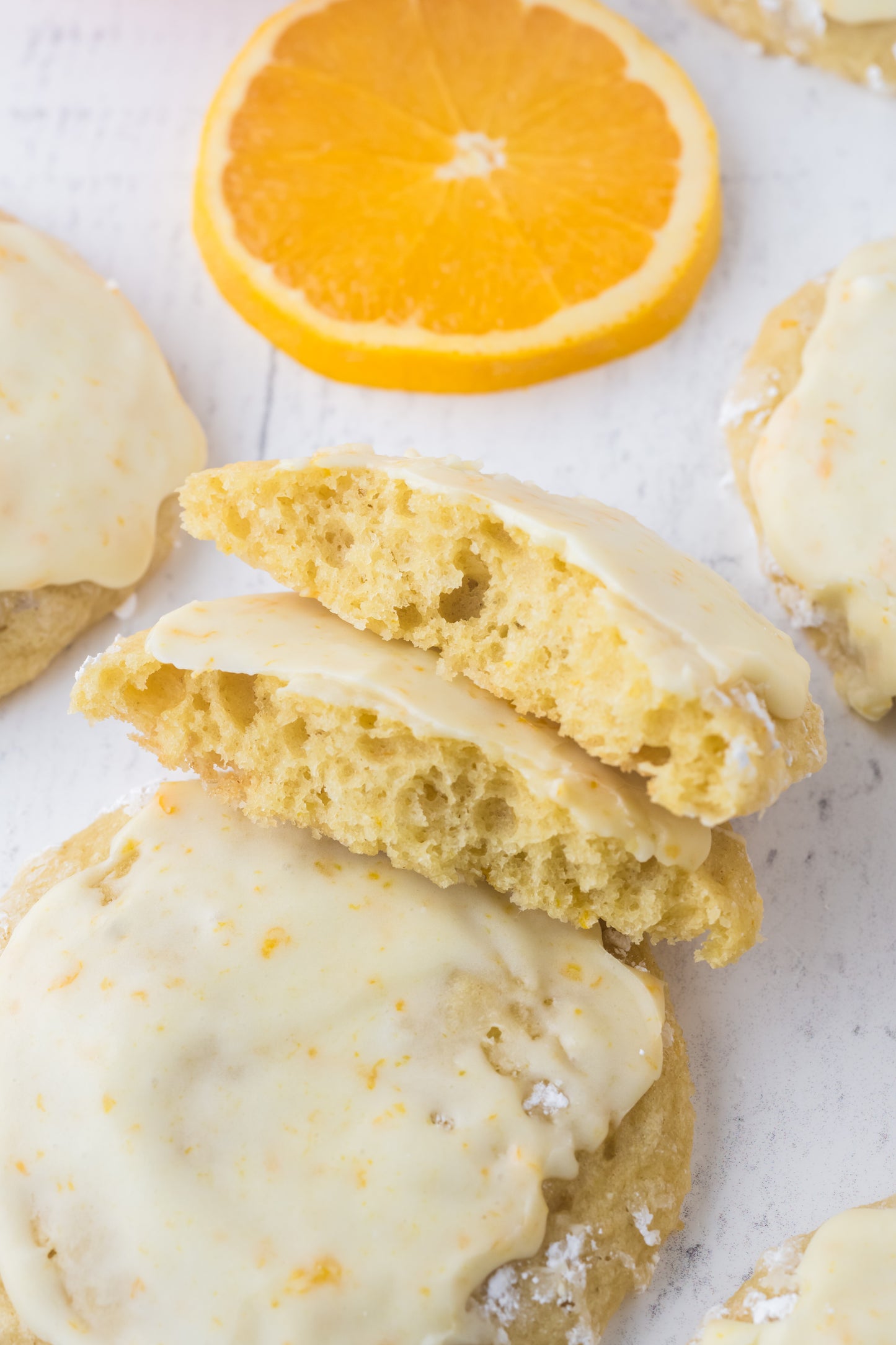 Orange Creamsicle Cookies