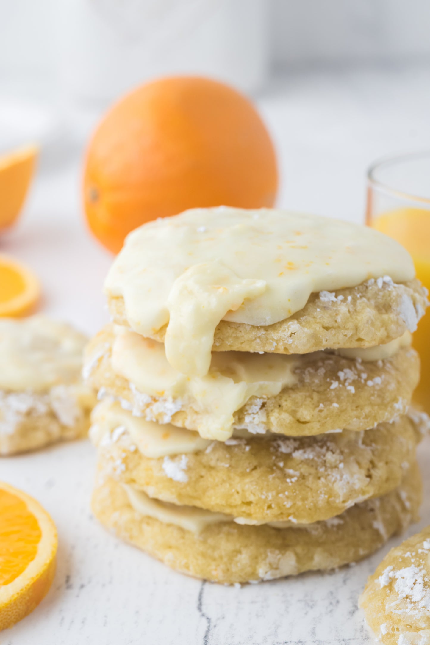 Orange Creamsicle Cookies