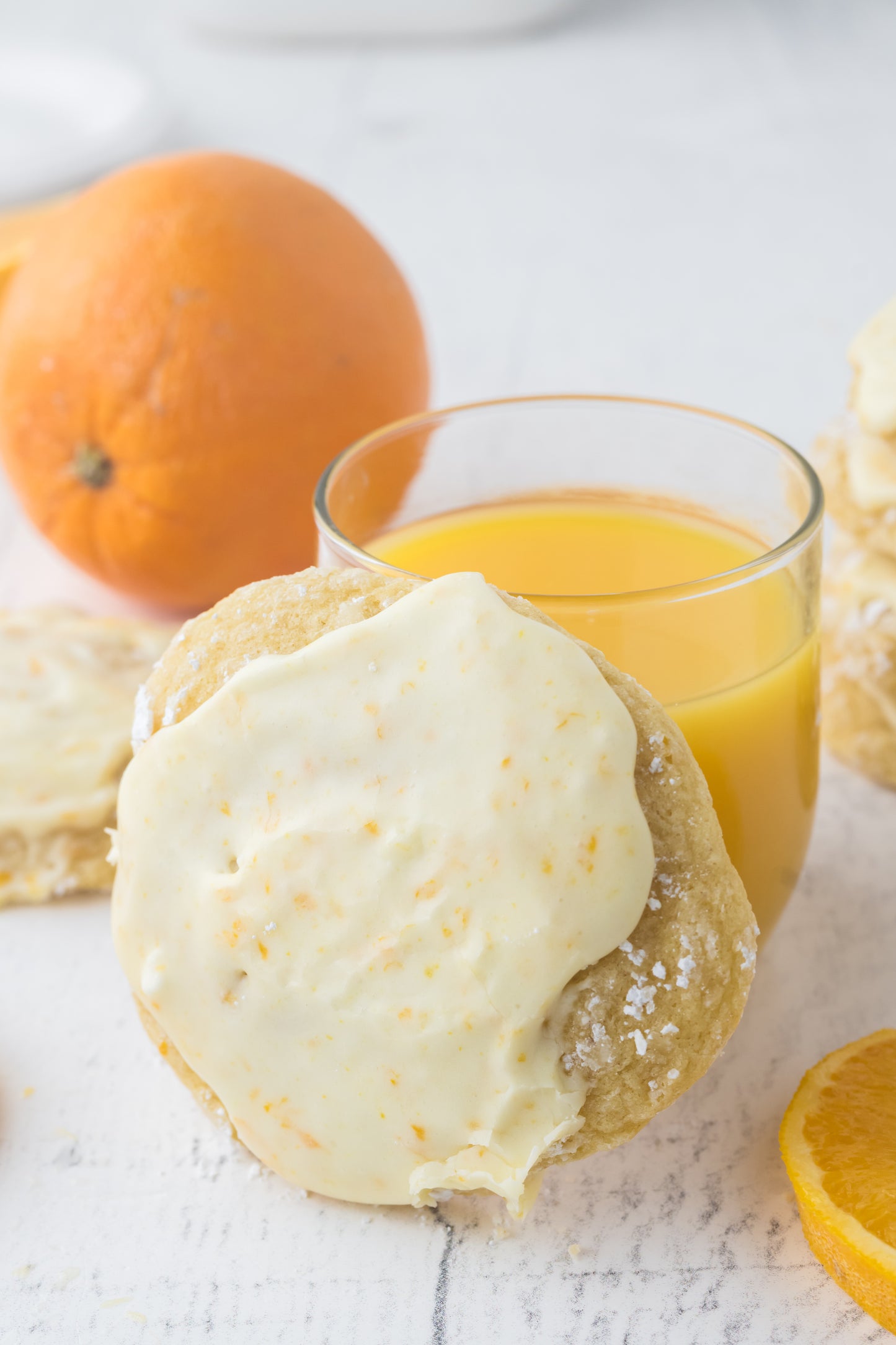 Orange Creamsicle Cookies