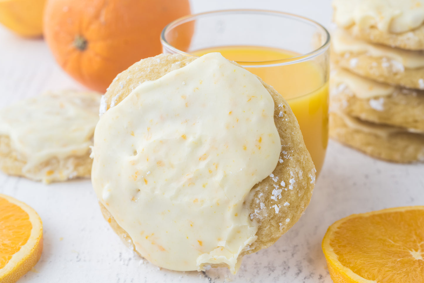 Orange Creamsicle Cookies