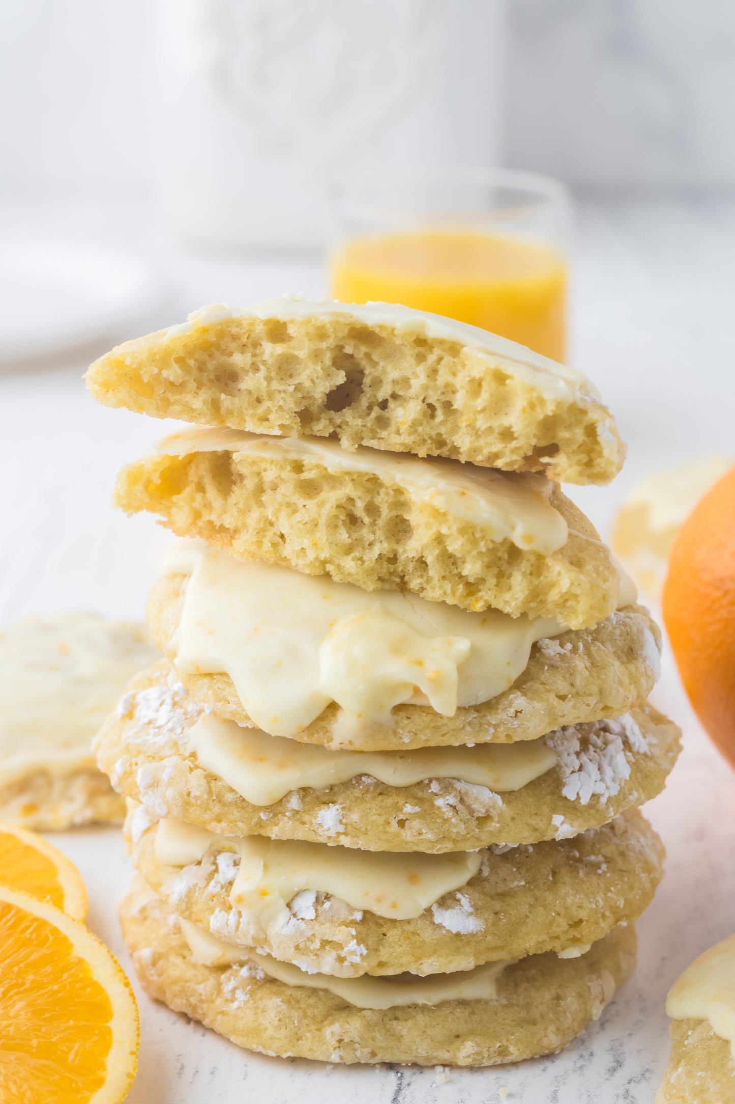 Orange Creamsicle Cookies