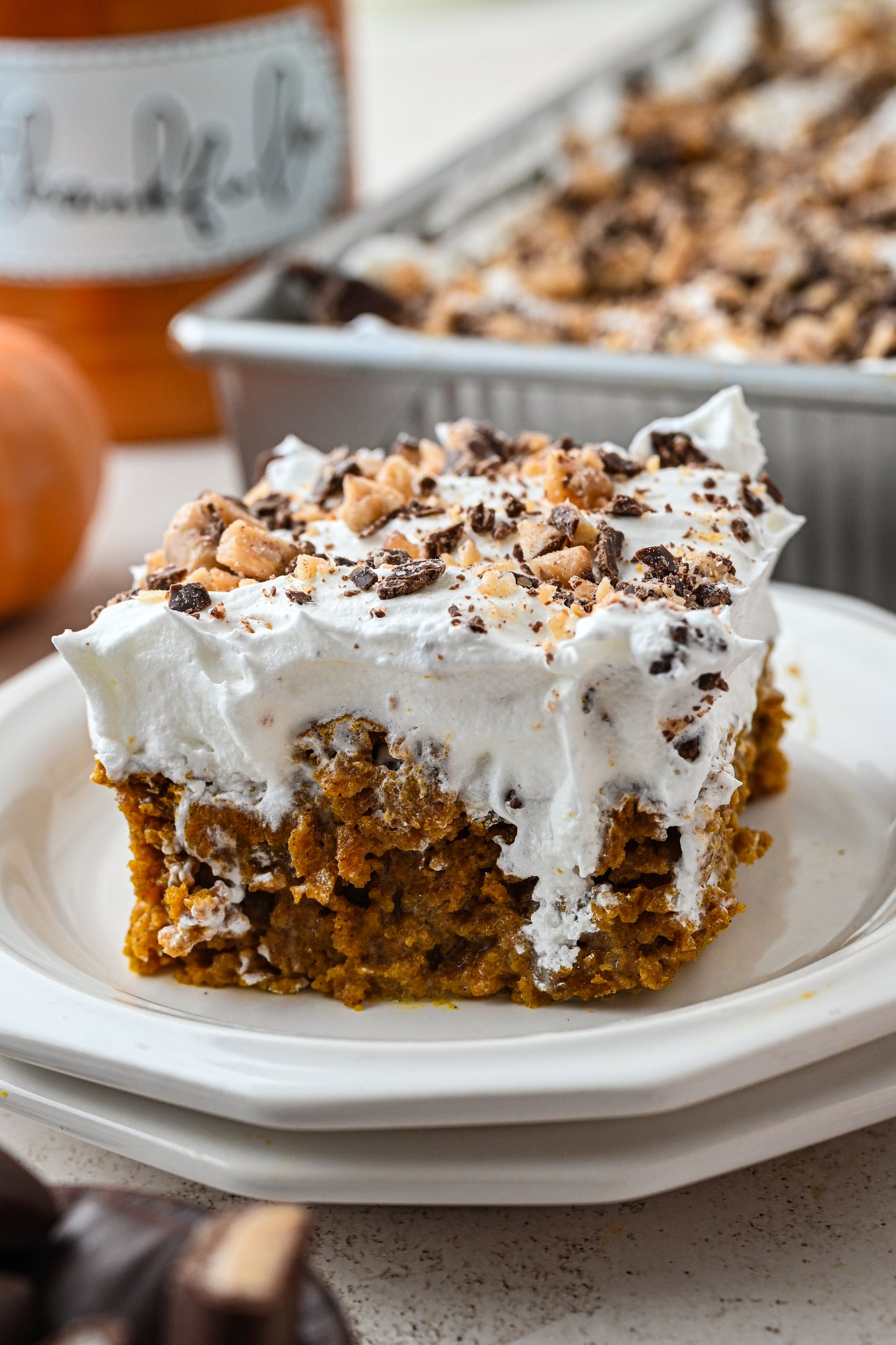 Pumpkin Poke Cake Exclusive