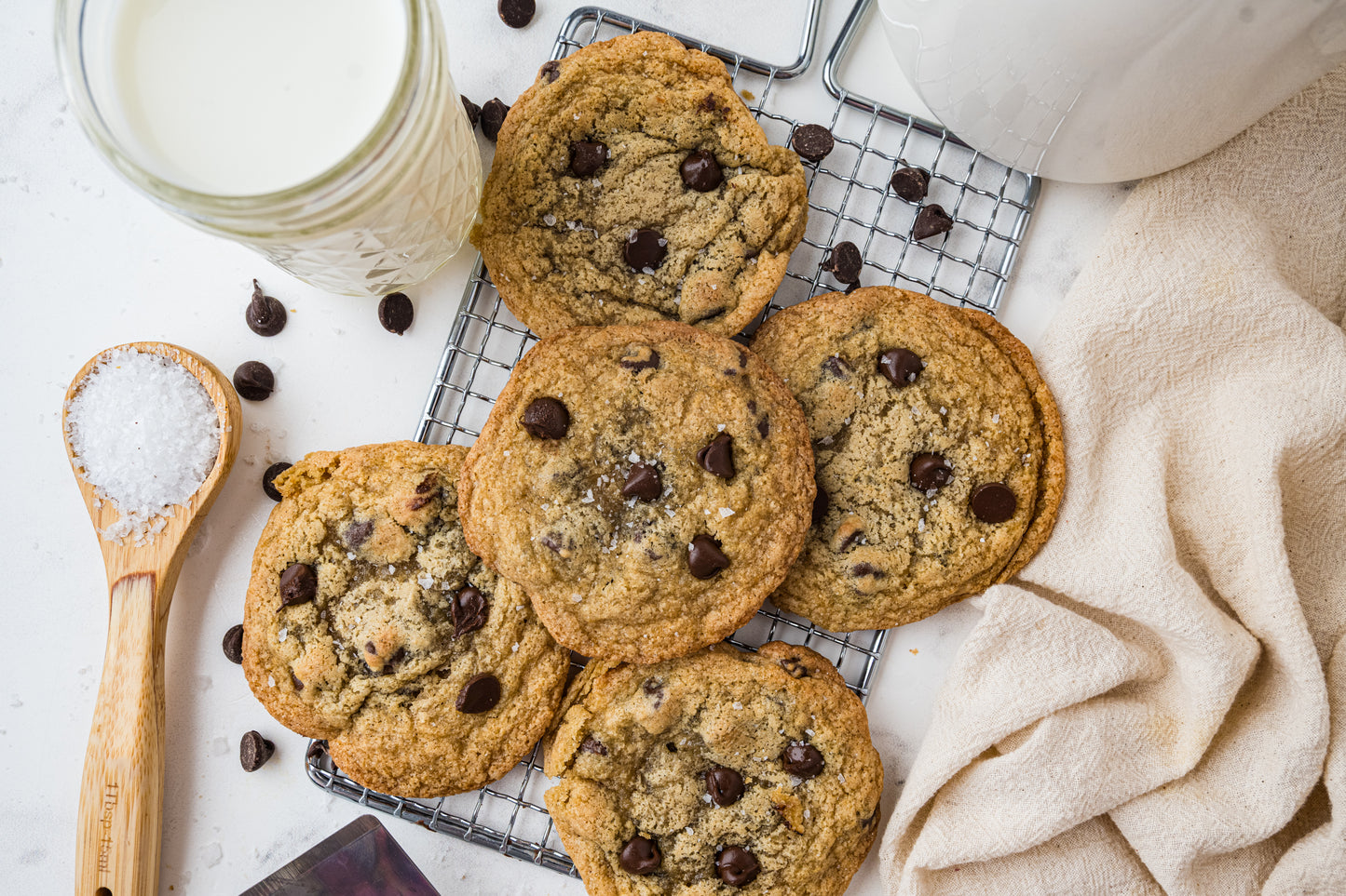 Small Batch Chocolate Chip Cookies Semi-Exclusive White
