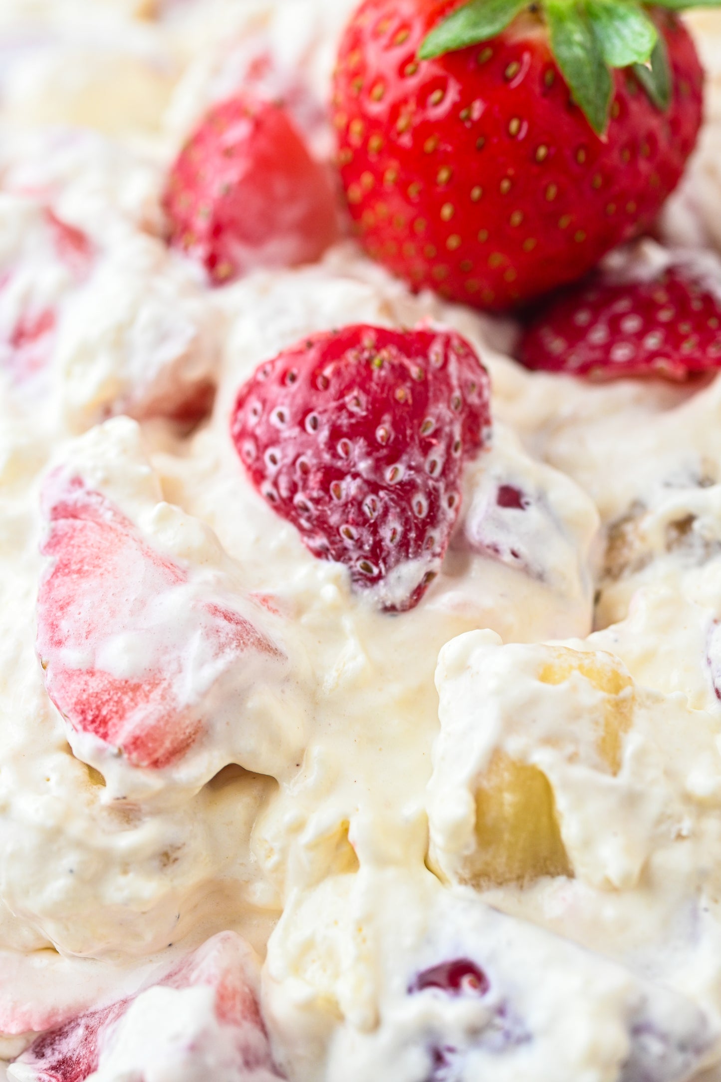 Strawberry Banana Cheesecake Salad Exclusive