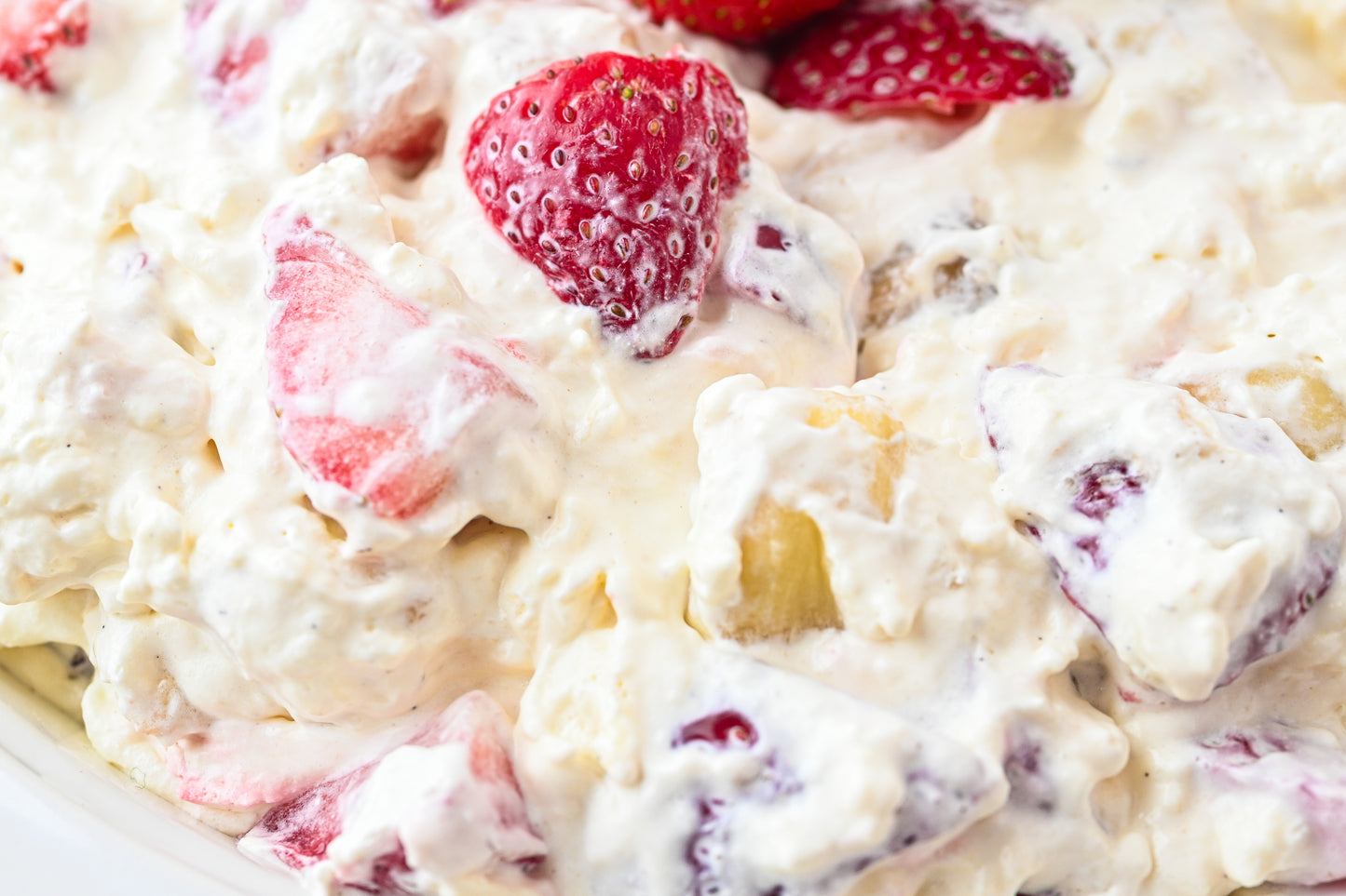 Strawberry Banana Cheesecake Salad Exclusive