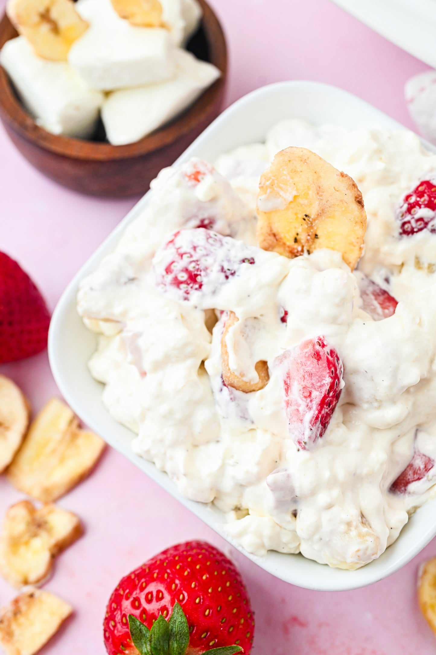 Strawberry Banana Cheesecake Salad Exclusive