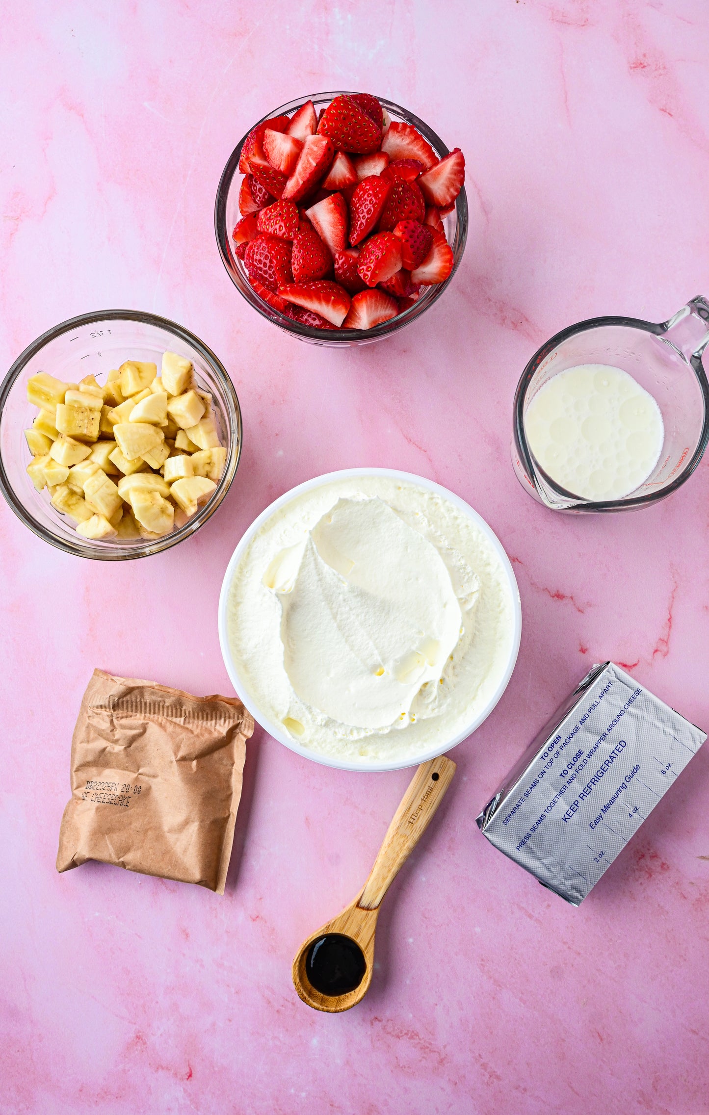 Strawberry Banana Cheesecake Salad Exclusive